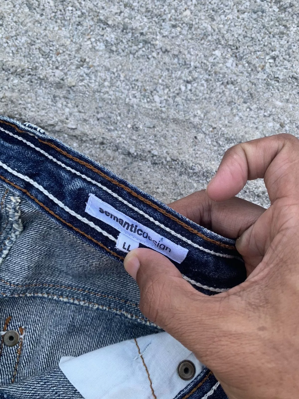 semanticdesign Denim semanticdesign 💥Flared💥Semantic Design Nice Design Jeans Pants Blue Vintage