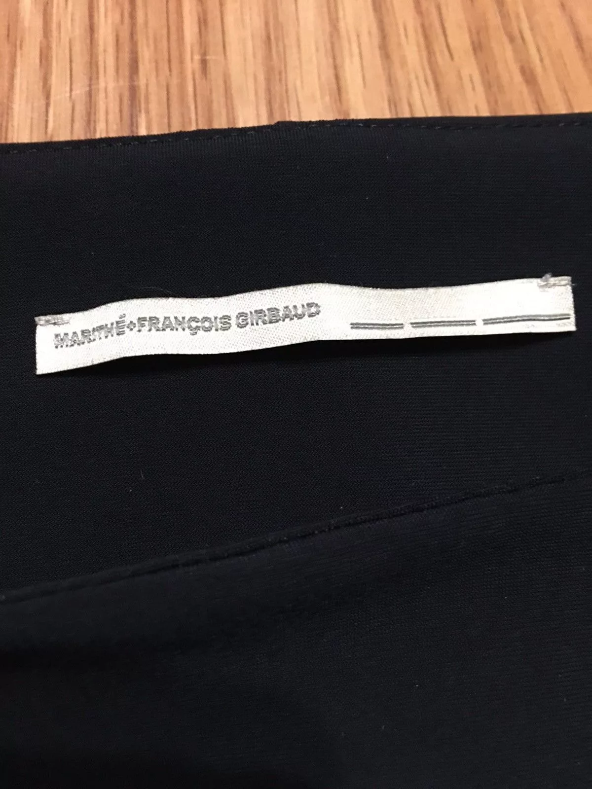 Marithe + Francois Girbaud Midi Dresses Marithe + Francois Girbaud Marithe Francois Girbaud Black Sign Design Dress IT42 US5