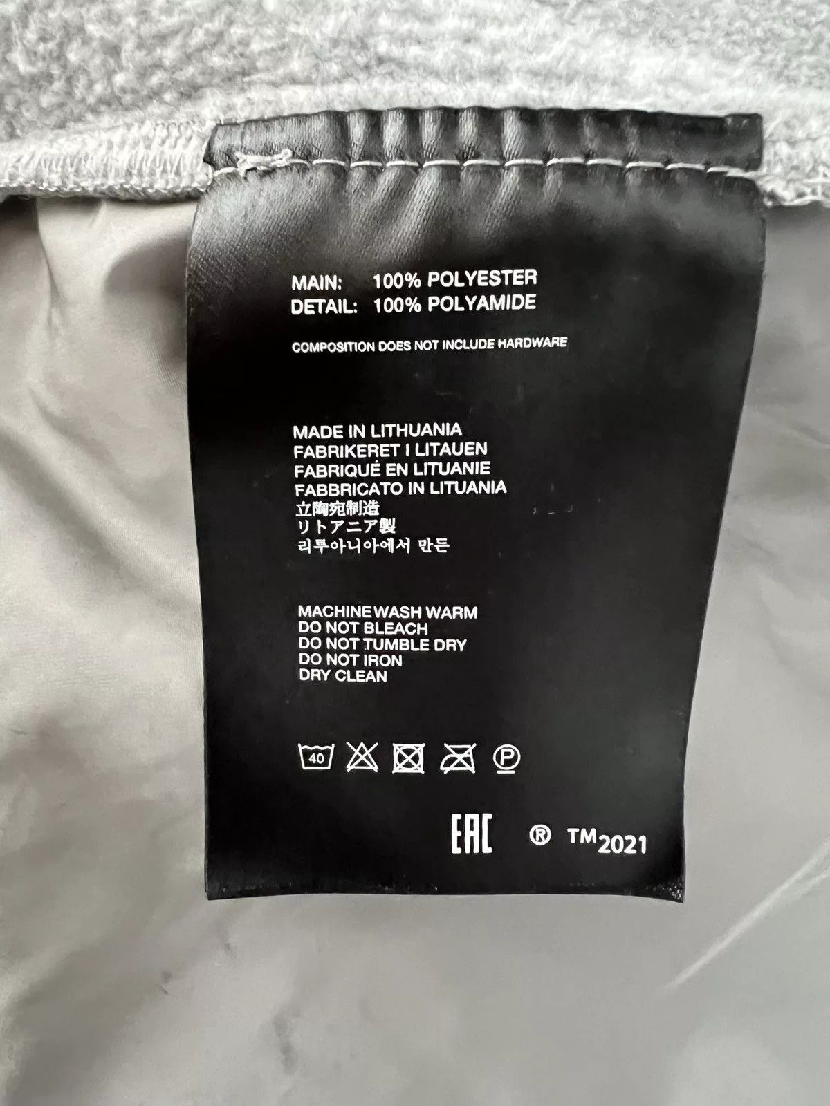 Heliot Emil Vests Heliot Emil Side Zip Vest Gray