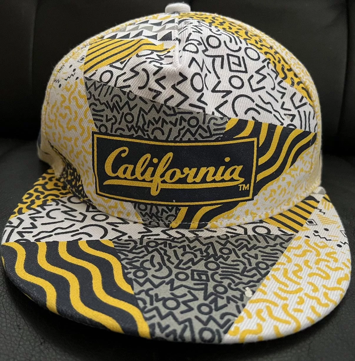 NCAA Hats NCAA California Berkeley Bears Cal State AOP Hat White
