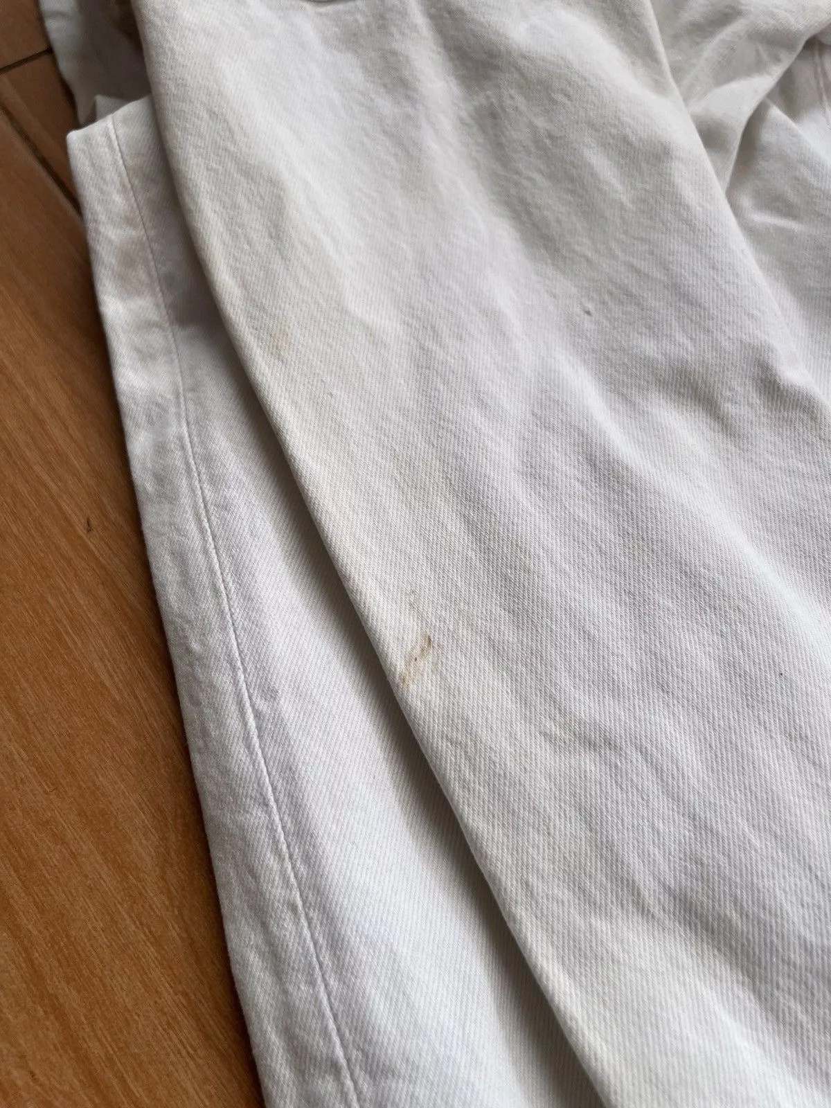 Levi's Denim Levi's × Vintage Vintage Levis 501 White