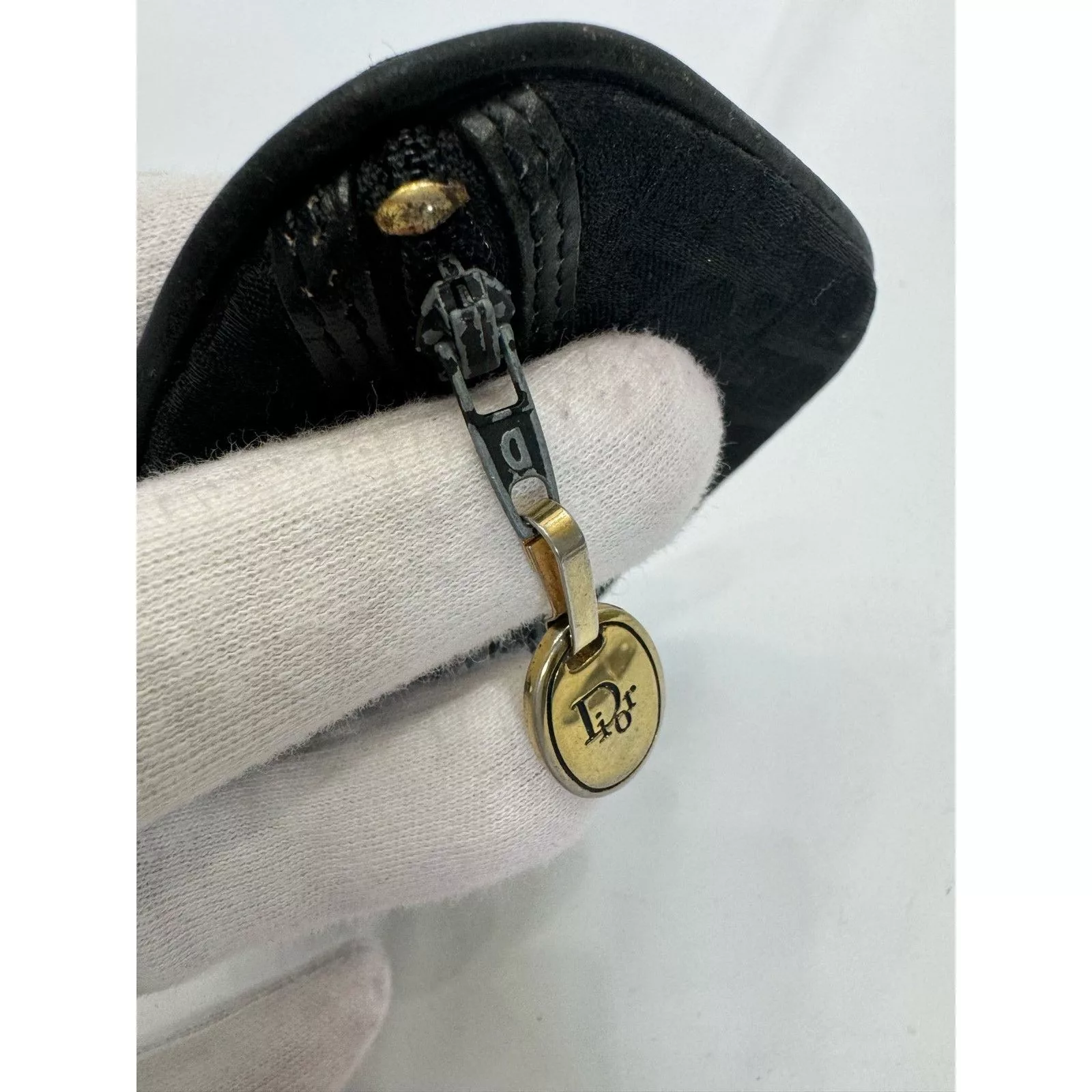 Dior Miscellaneous Christian Dior Coin Pouch Black