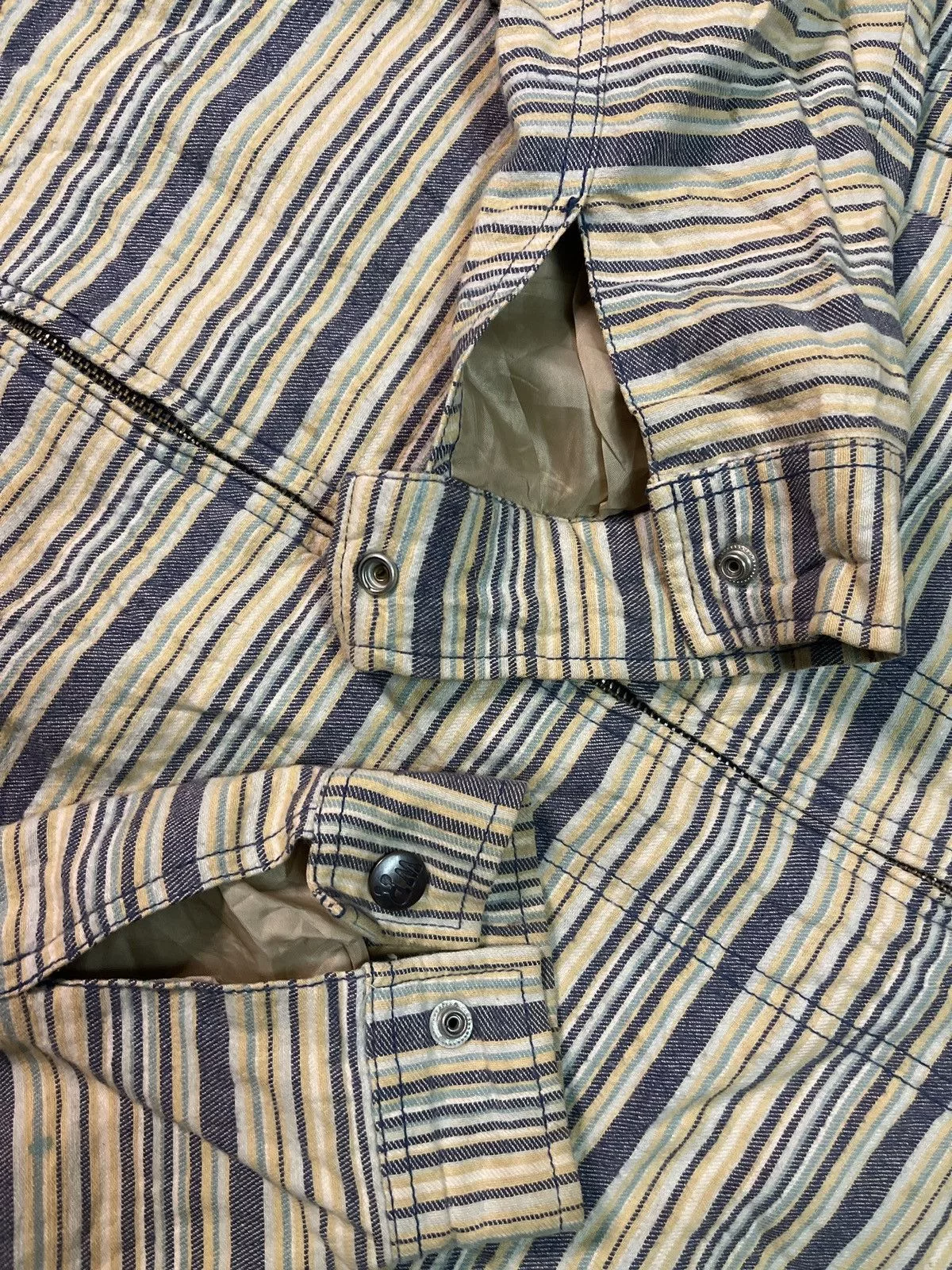Vintage Light Jackets Vintage Wave Ranch stripe surfer jacket Multi