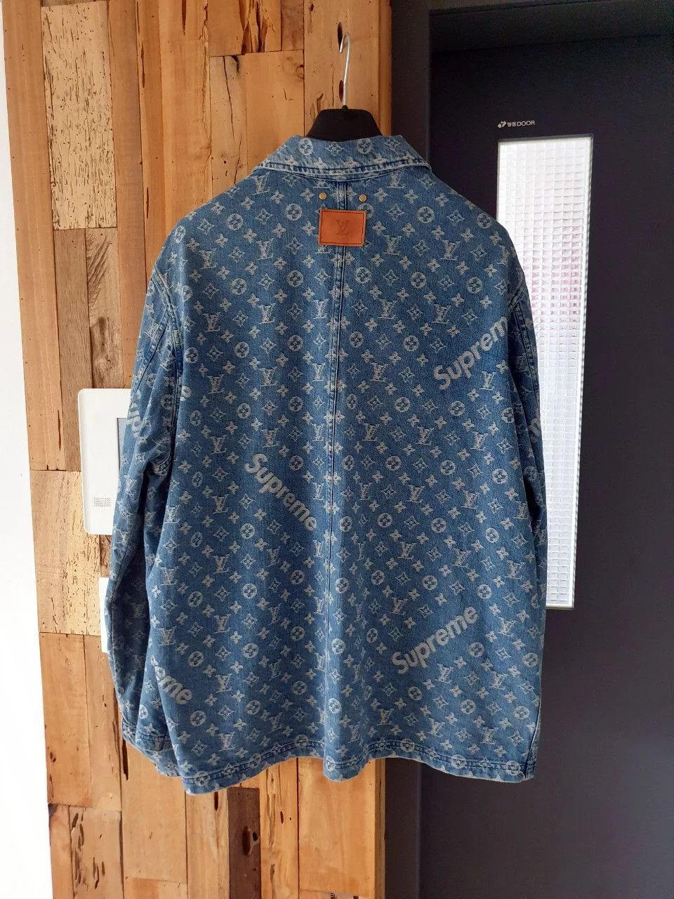 Louis Vuitton Denim Jackets Louis Vuitton × Supreme Supreme x Louis Vuitton Denim Chor Jacket Blue