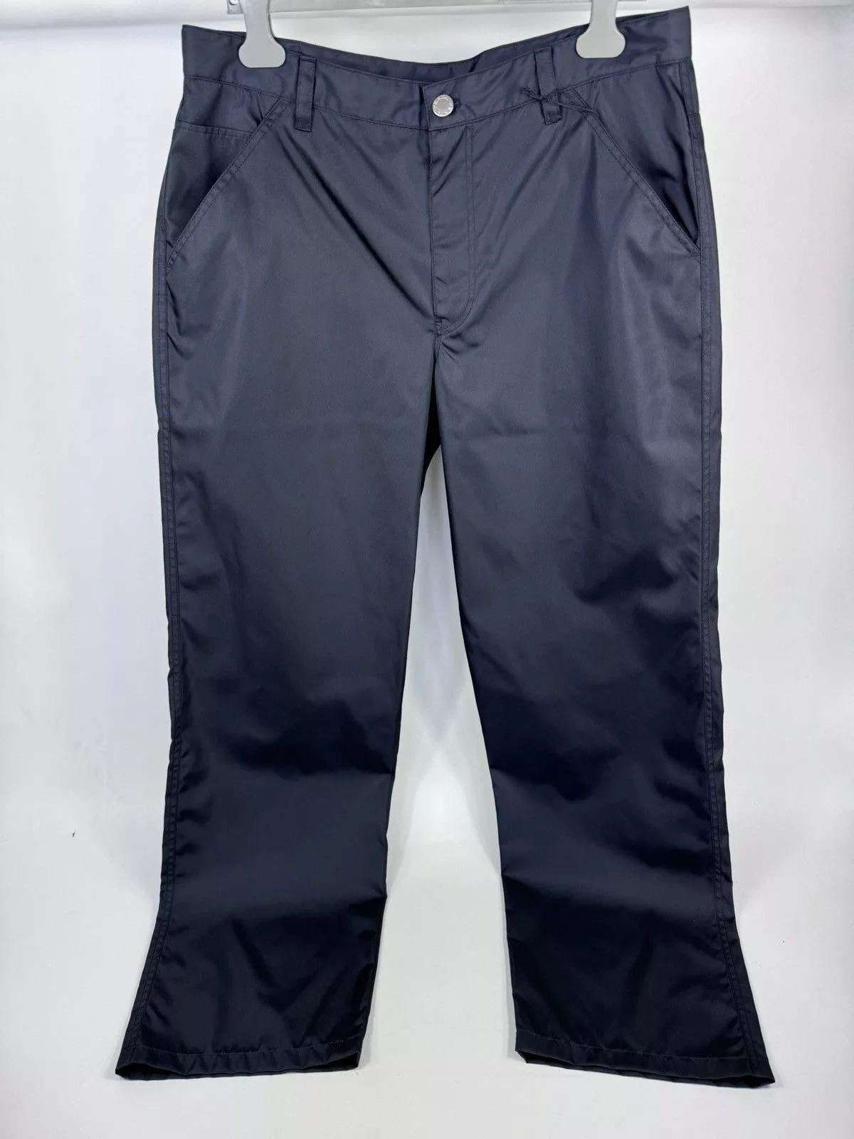 Prada Casual Pants PRADA NYLON TROUSERS Blue