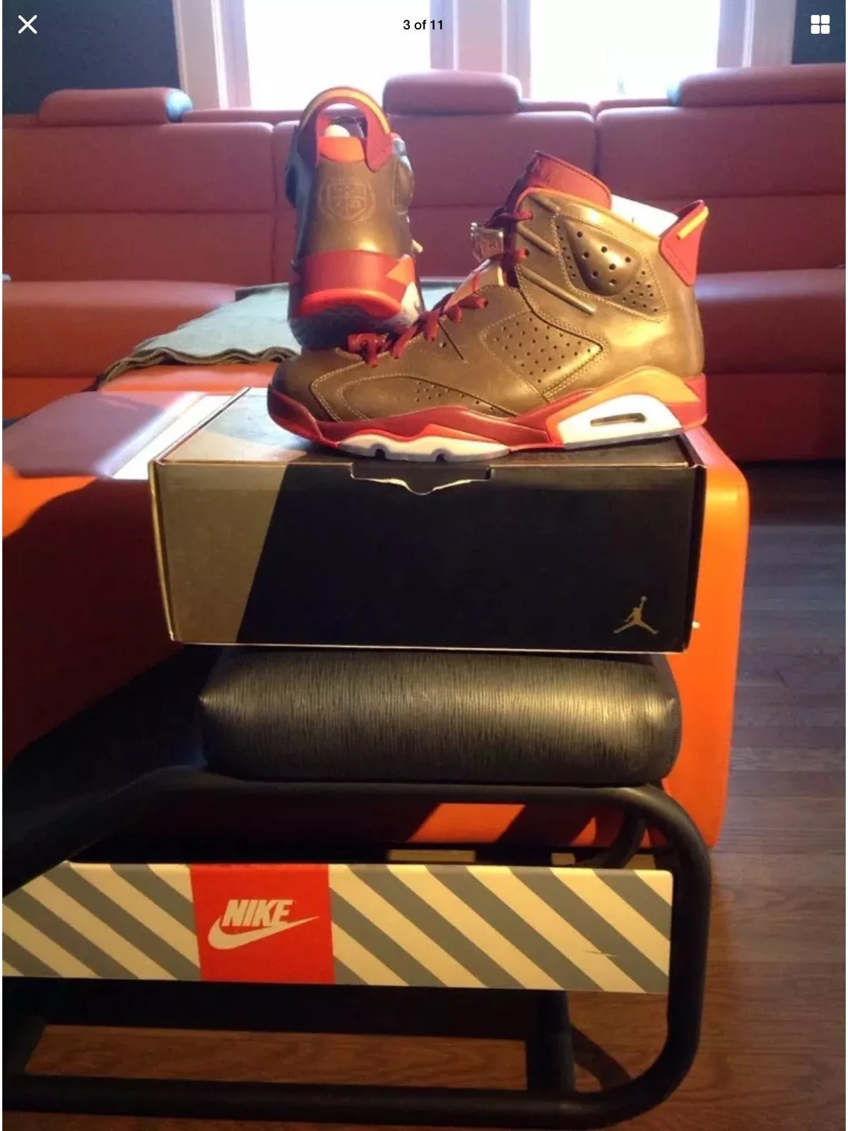 Nike Hi Top Sneakers Nike AIR JORDAN 6 Cigar