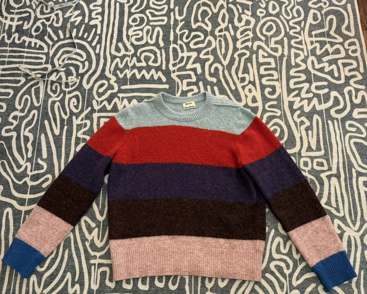 Acne Studios Sweaters Knitwear Acne Studios Kai B Stripe PAW18 Multi