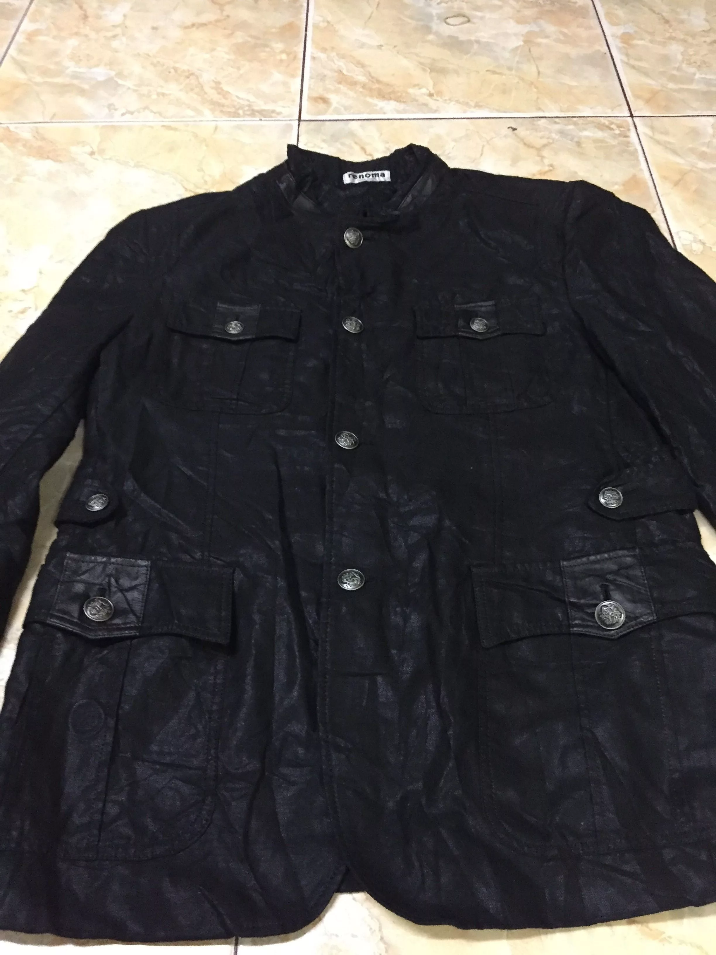 Other Light Jackets Other × Renoma Multipocket chore jacket Renoma paris Black