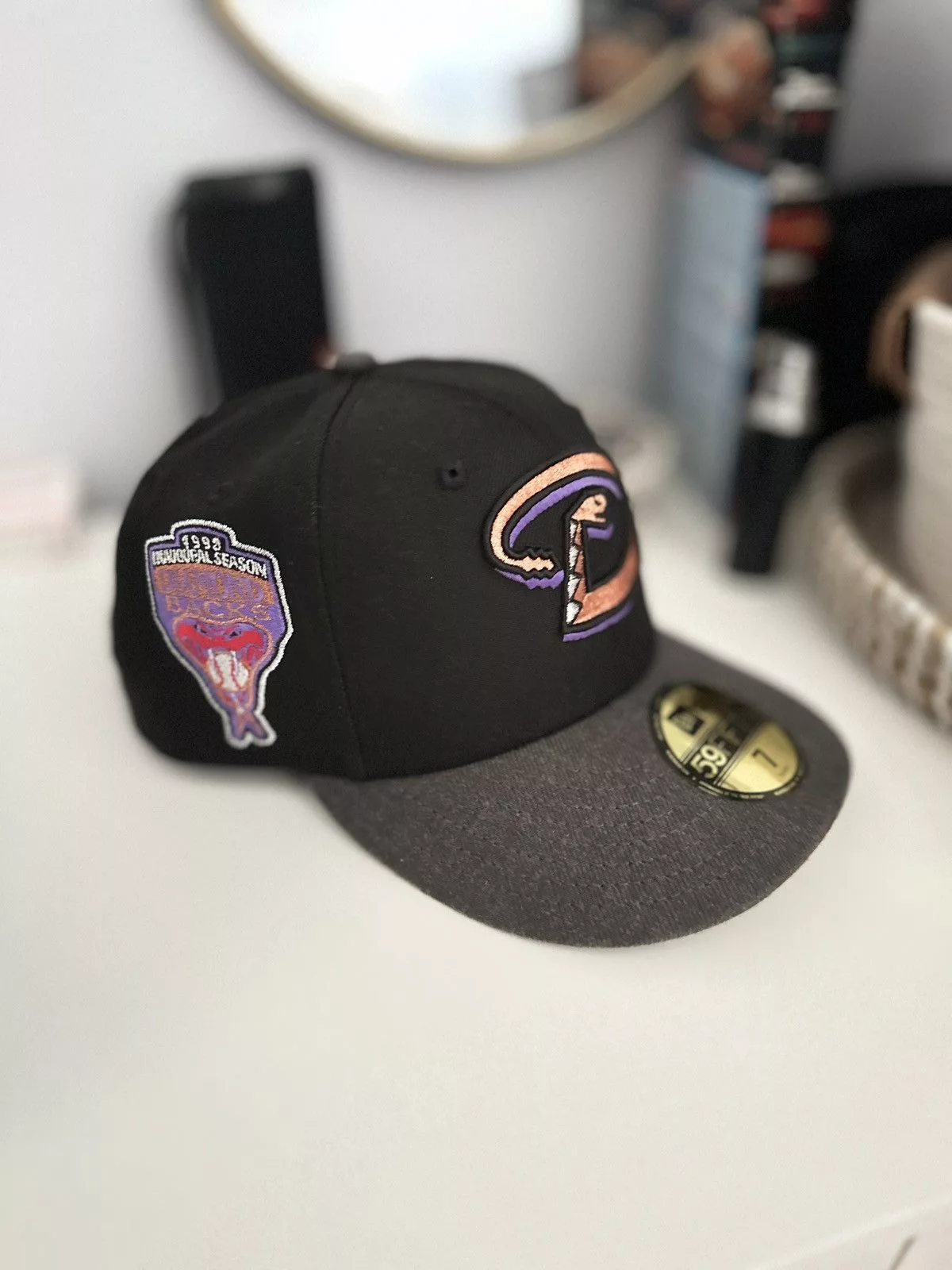 New Era Hats New Era Arizona Diamondbacks fitted hat Black