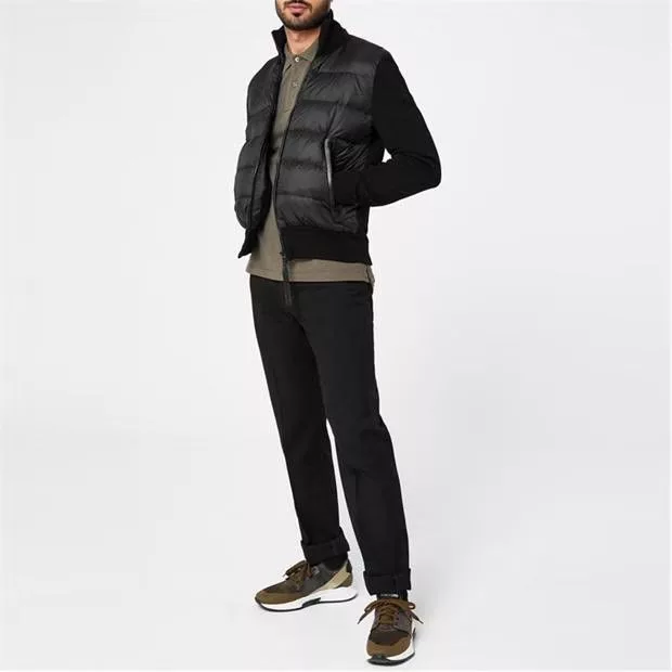 Tom Ford Light Jackets Tom Ford o1g2r1mq0724 Down Front Zip Up Jackets in Black