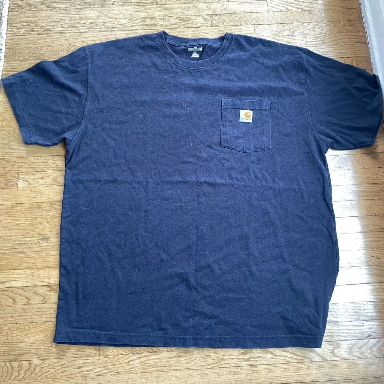 Carhartt Short Sleeve T Shirts Navy Carhartt Tee Blue