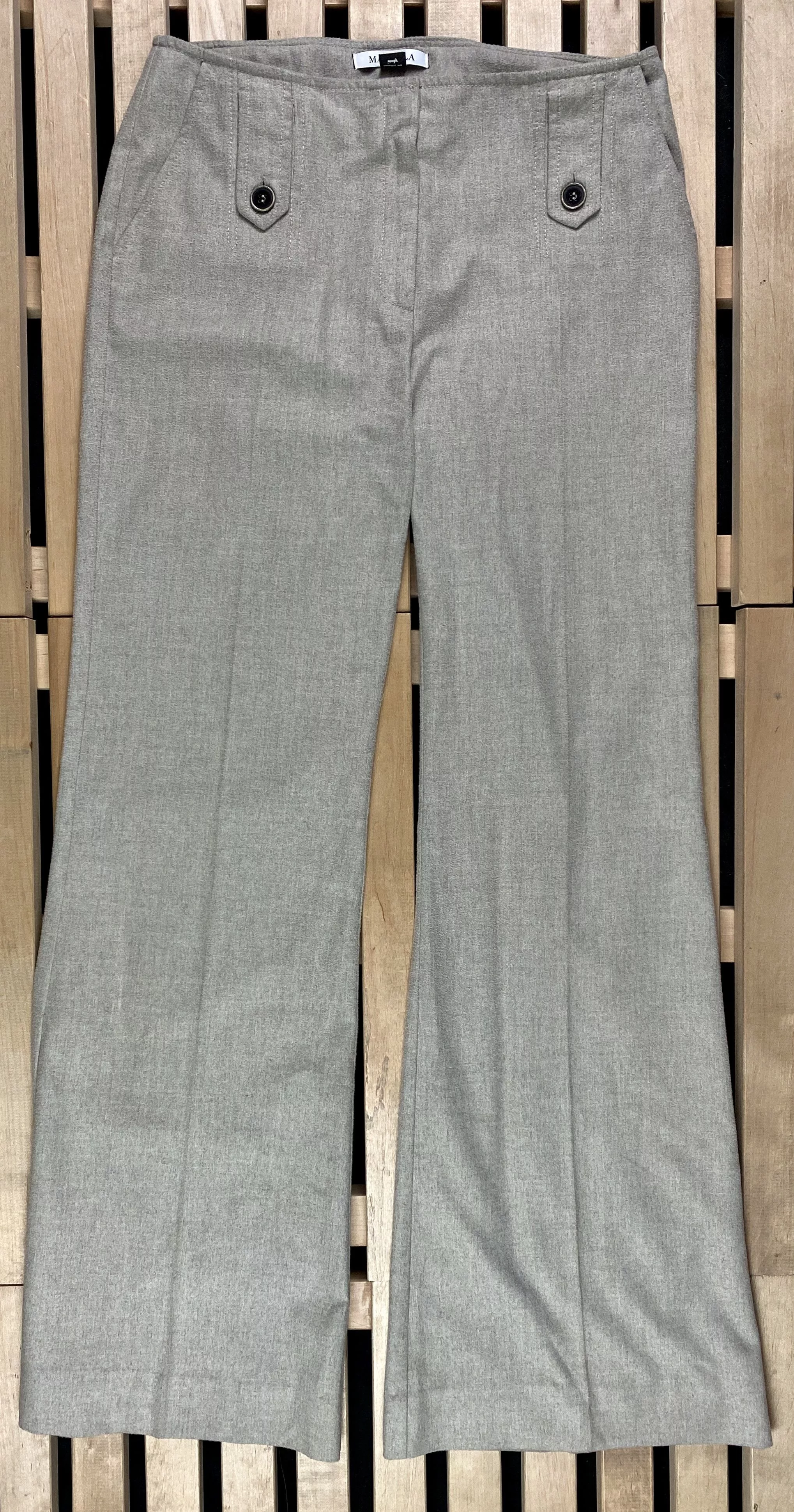 Max Mara Pants Womens Pants Marella by Max Mara Italy Size UK 8 US 4 Gray Luxury