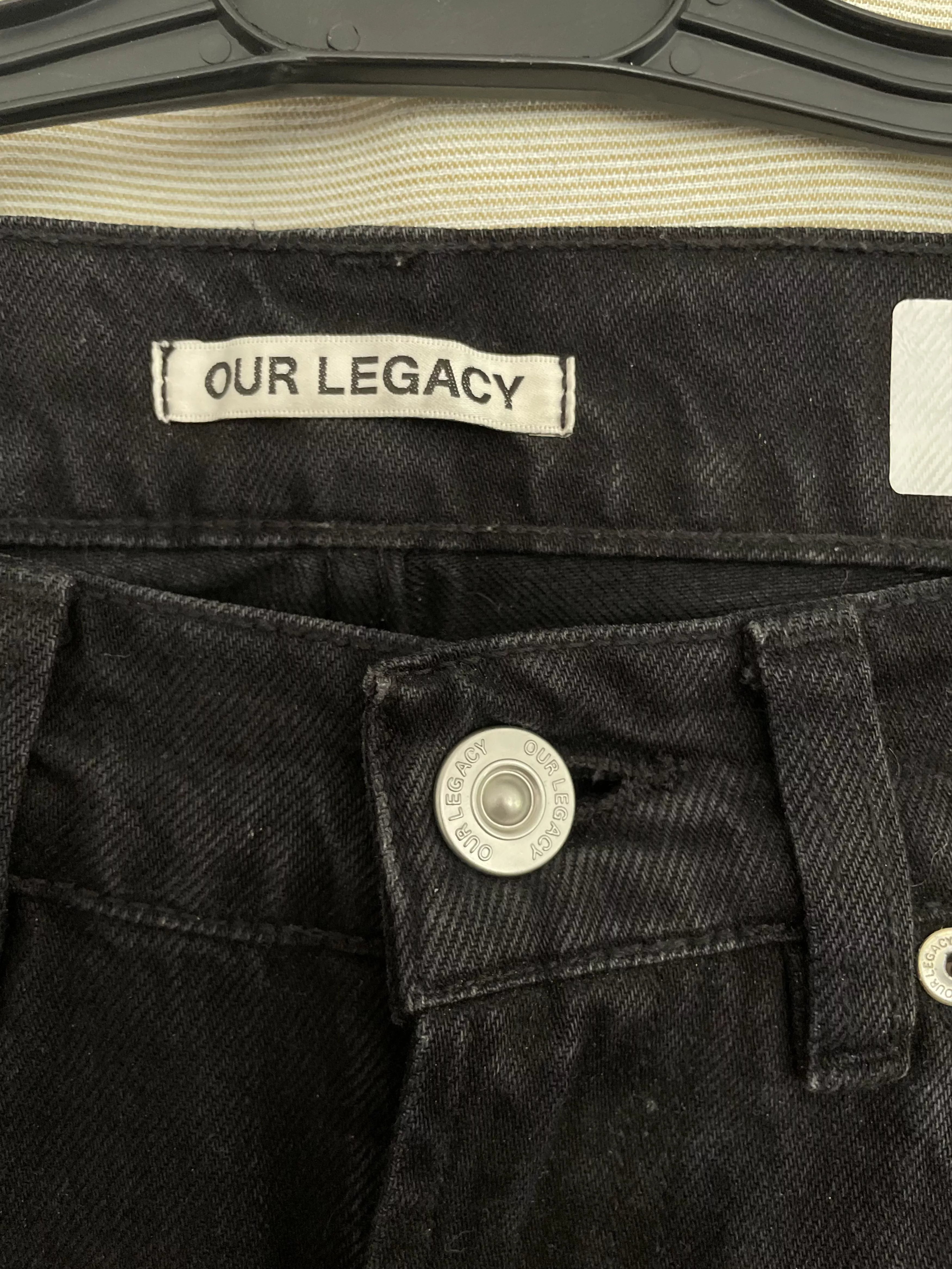 Our Legacy Denim Our Legacy second cut zig zag denim Multi