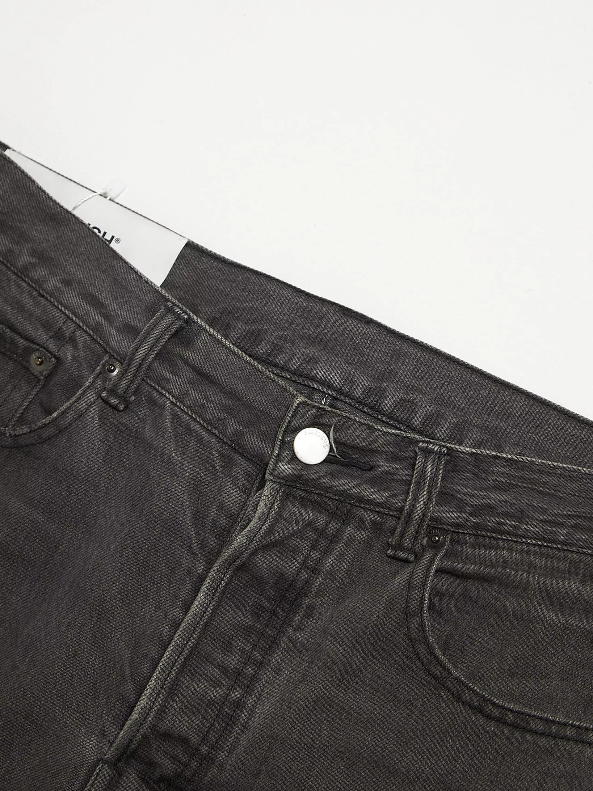 Ambush Design Denim Ambush Design Gray Washed Cotton Jeans