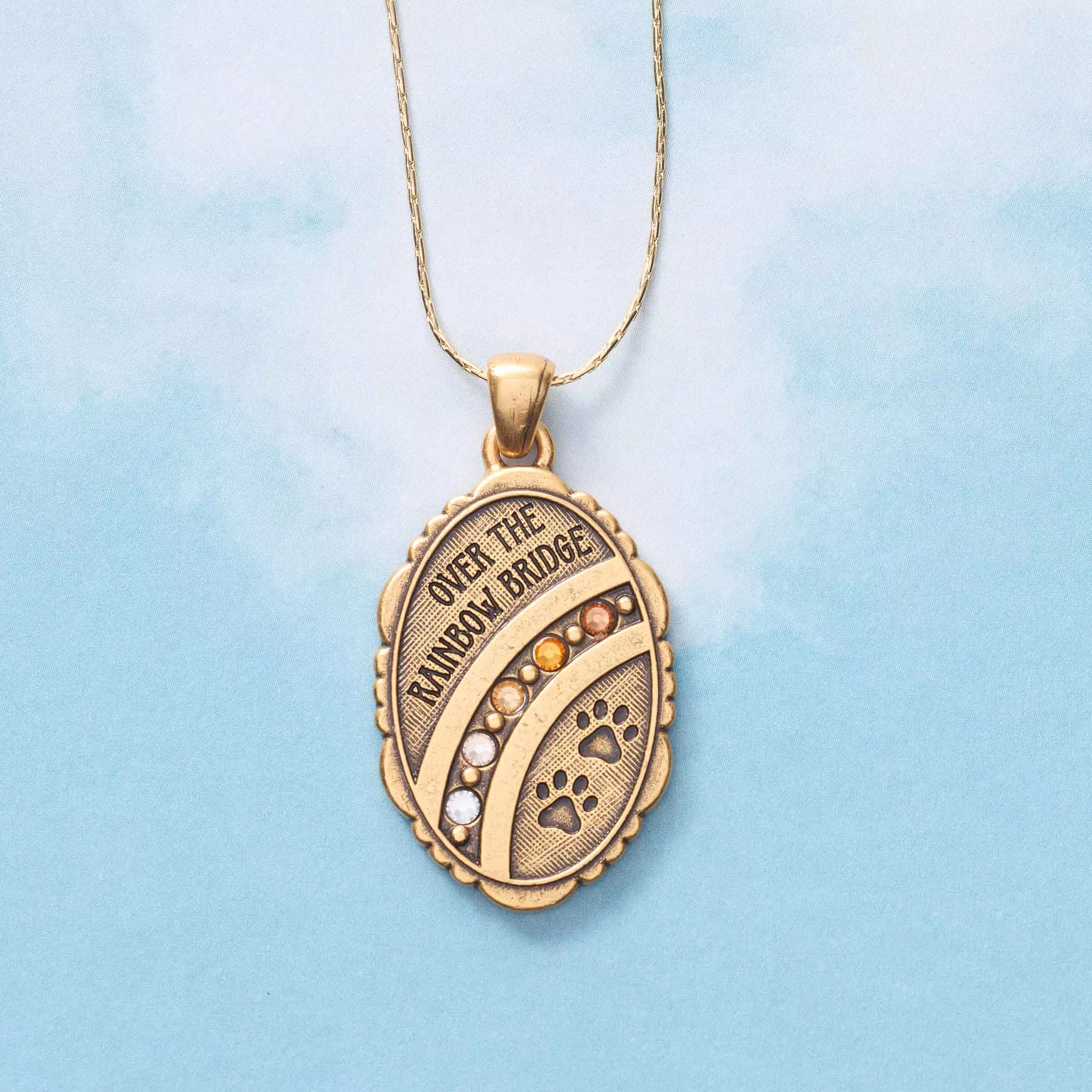 Over the Rainbow Bridge Expandable Necklace