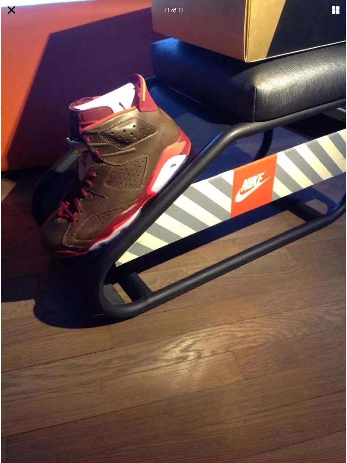Nike Hi Top Sneakers Nike AIR JORDAN 6 Cigar