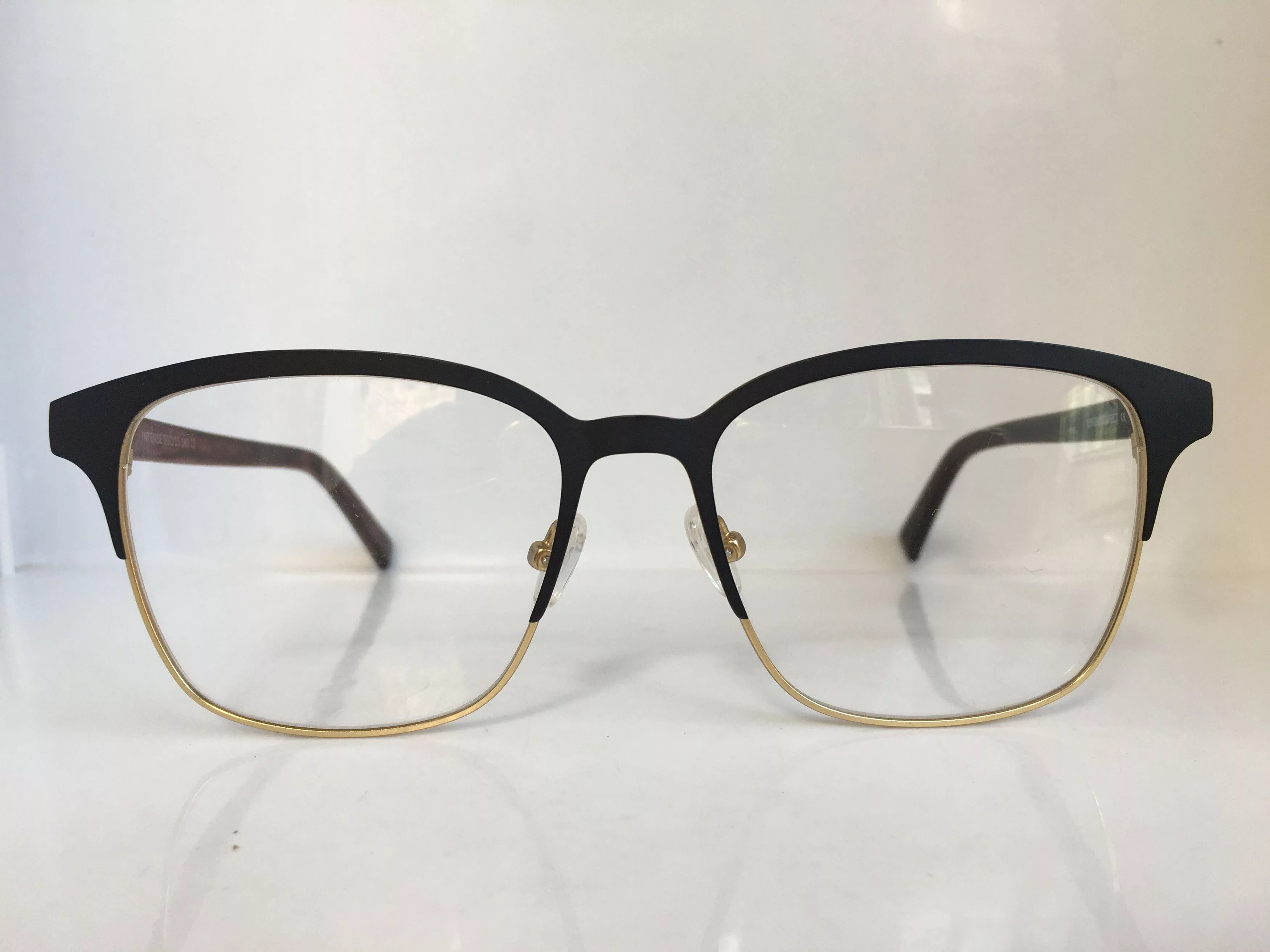 Other Glasses Other Eyebuydirect intense BlackGold Square Eyeglasses Frame