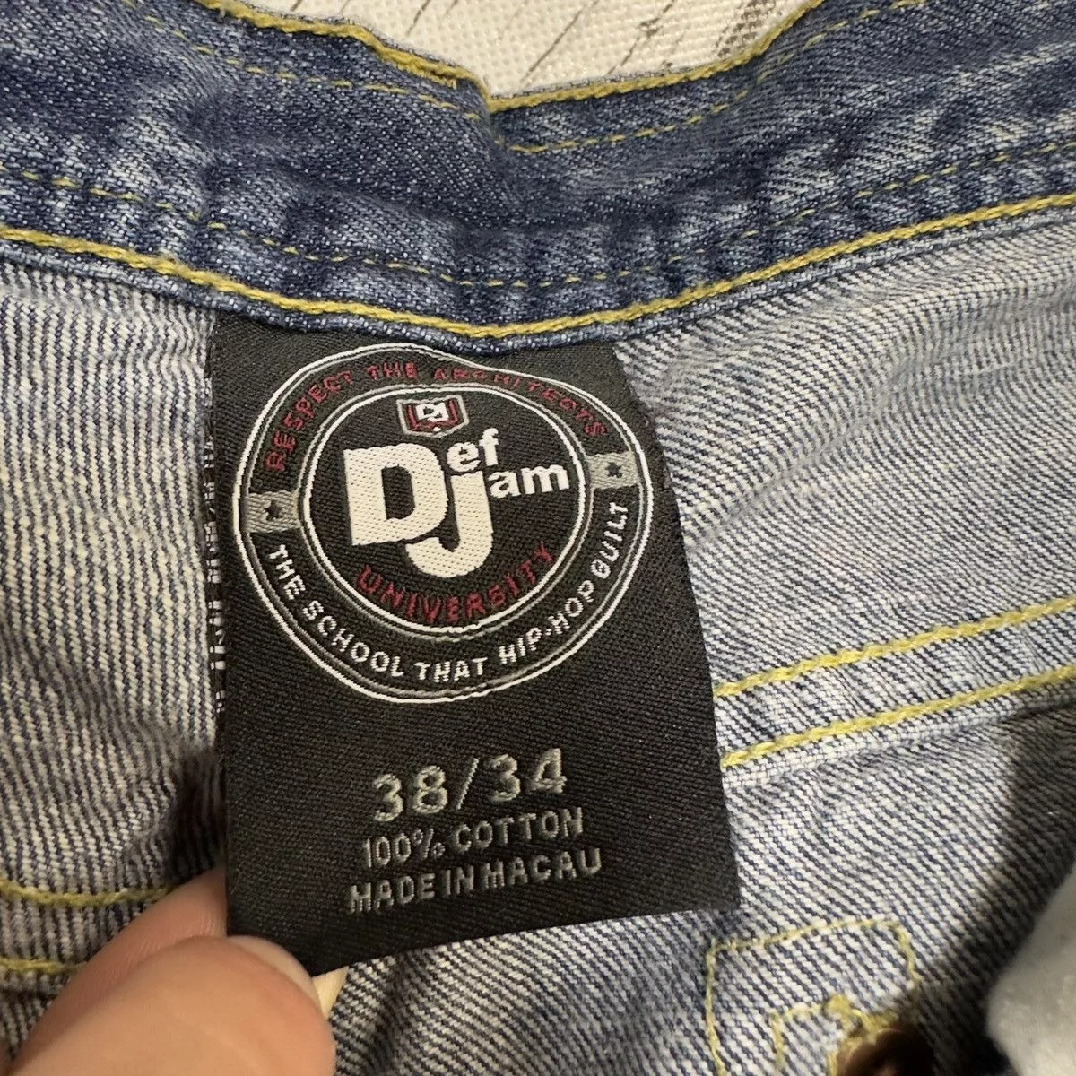 Vintage Denim Vintage Def Jam jeans Blue
