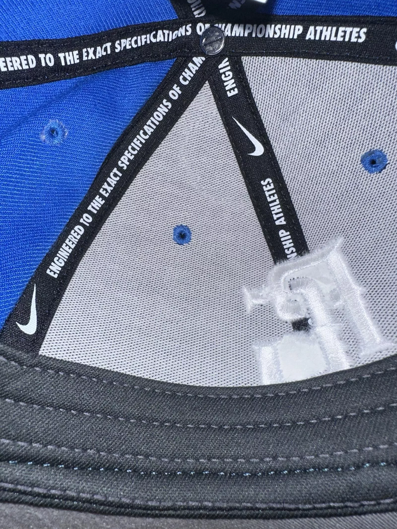 Nike Hats Nike Men’s Perfect Game PG Lettering Blue SnapBack