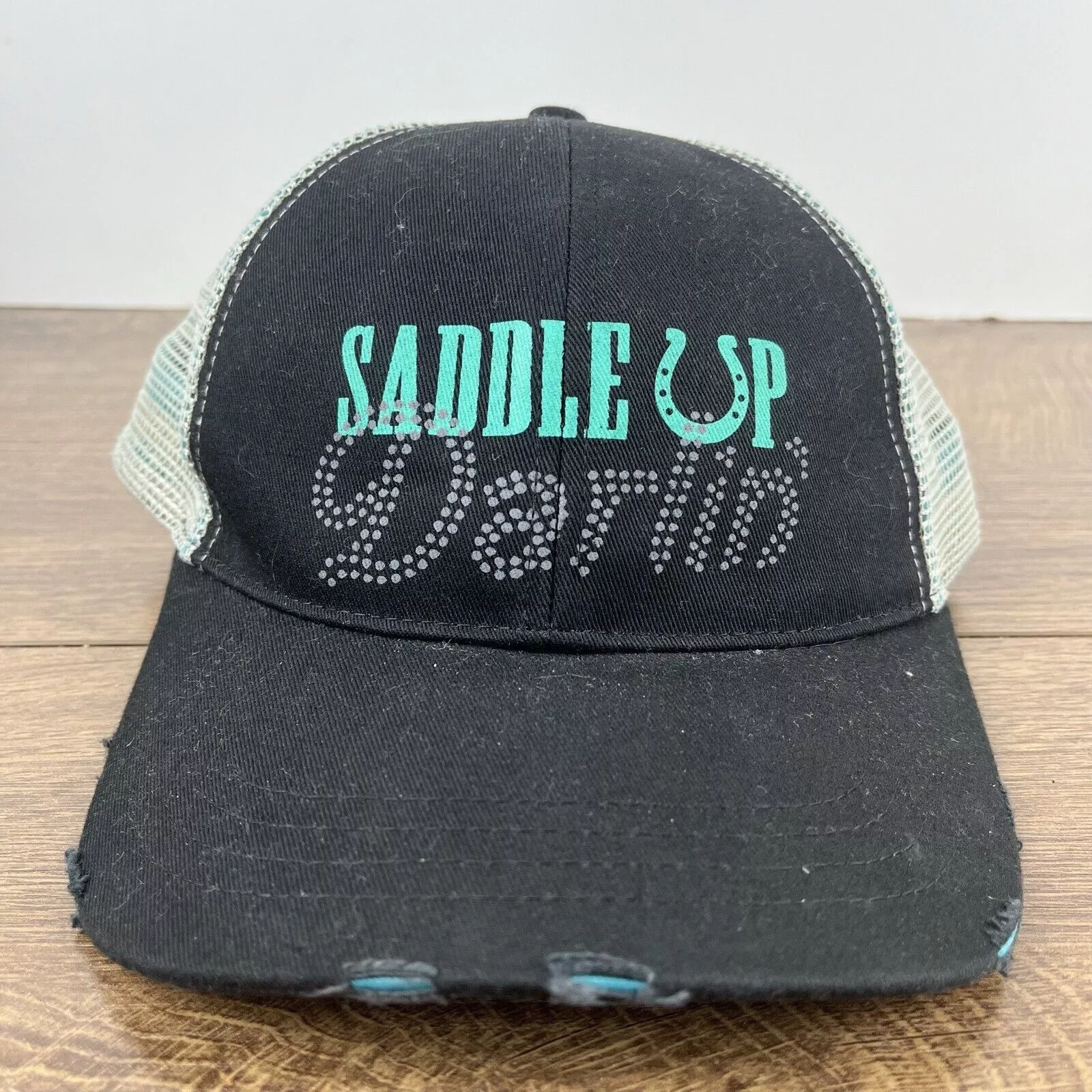 Other Hats Other Saddle Up Darlin' Hat Saddle Up Hat Black Adjustable Hat Bla