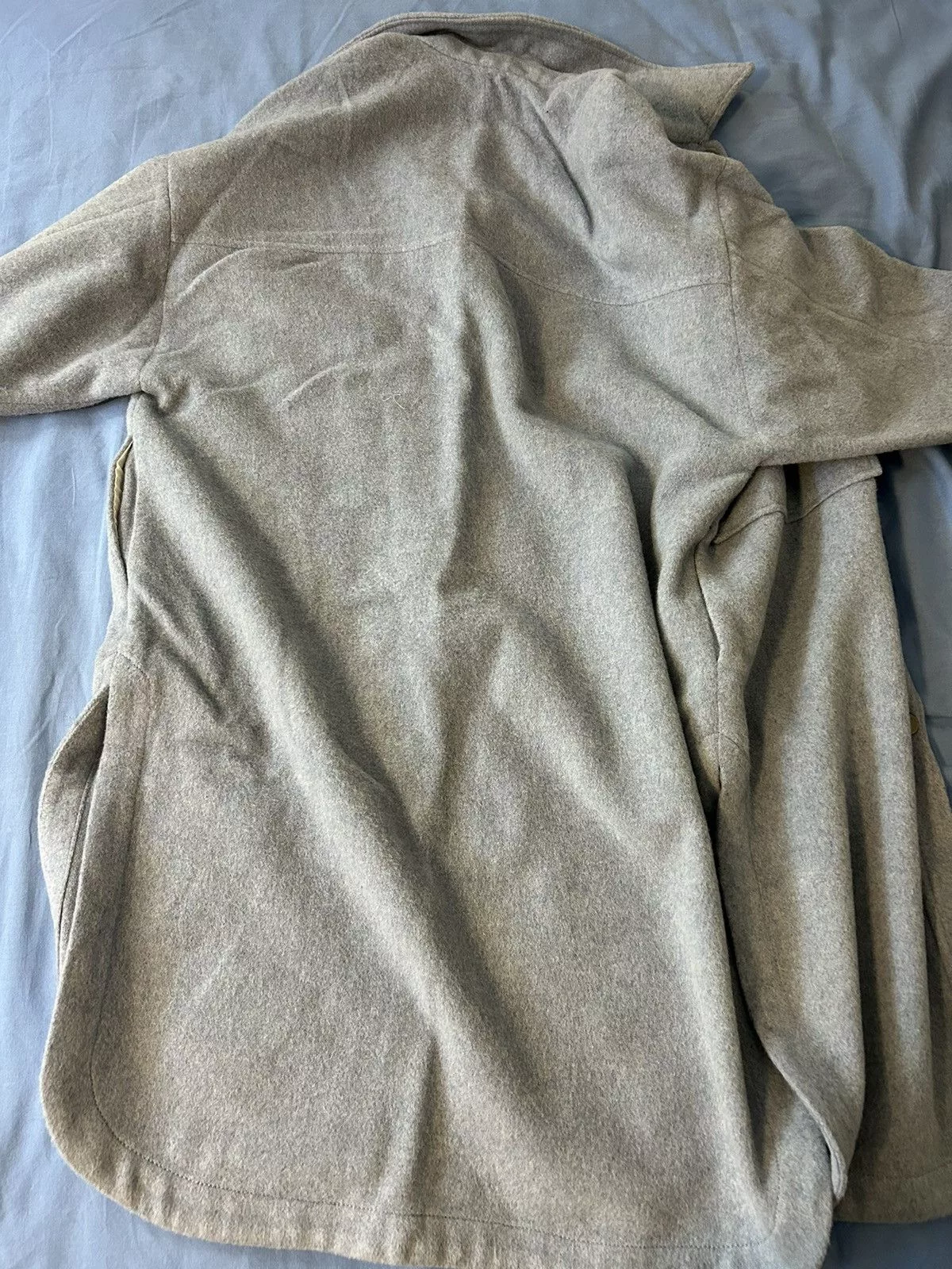 Zara Coats zara wool blend coat Blue