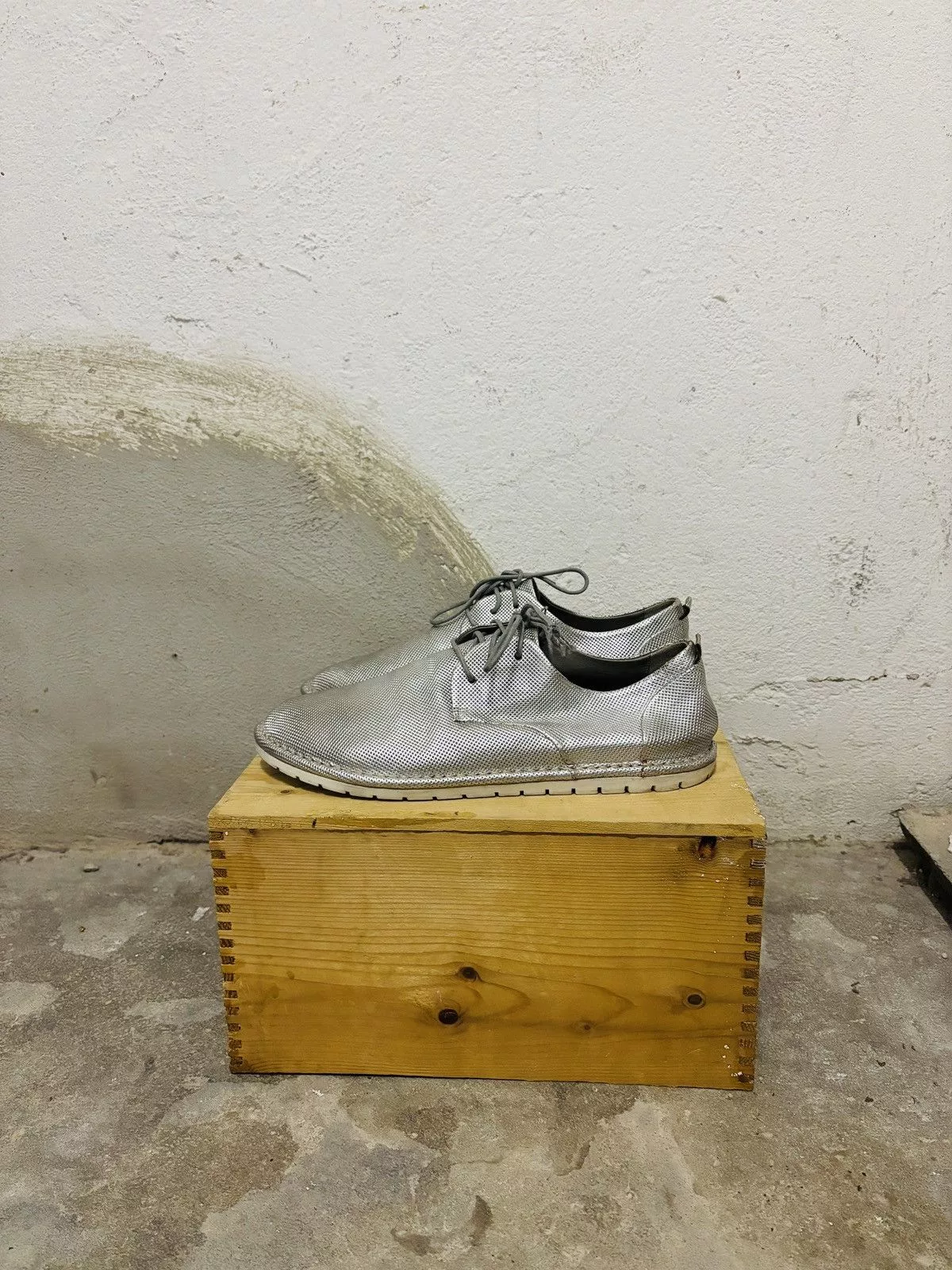 Marsell Low Top Sneakers Marsell Sneaker Silver