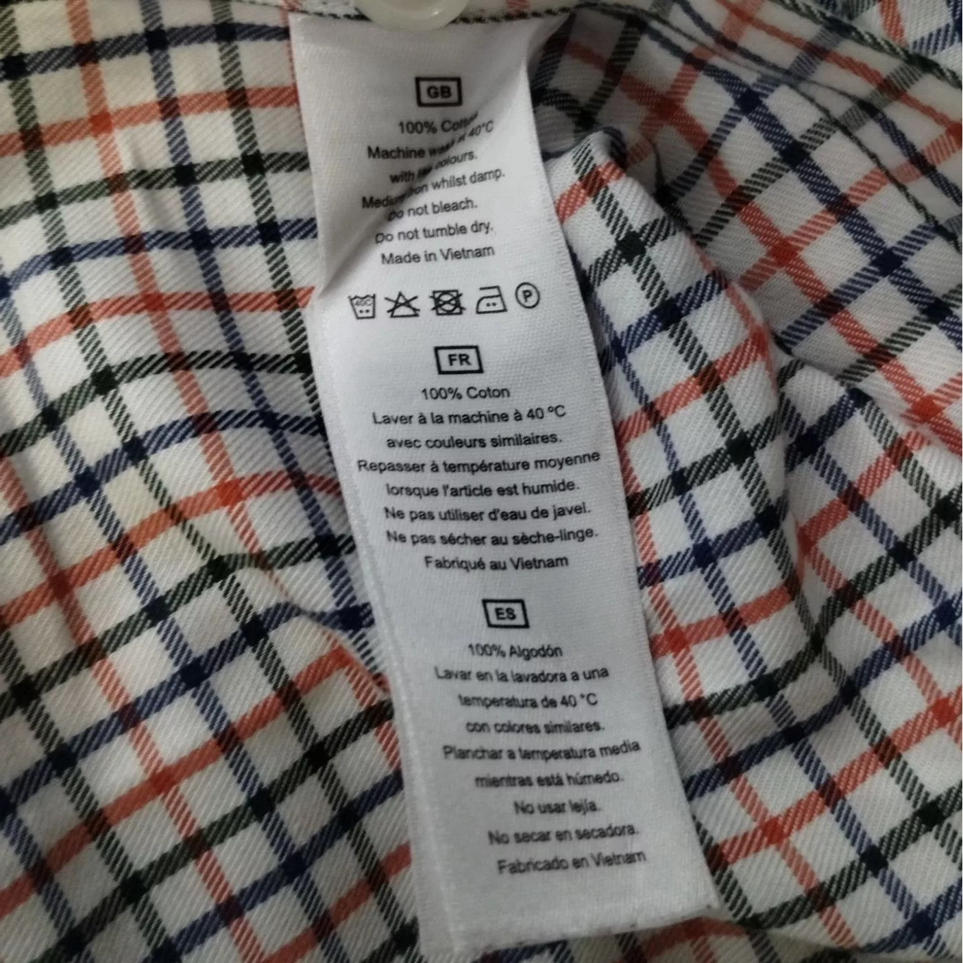 T.M. Lewin Shirts Button Ups T.M. Lewin T.M Lewin Men's Multicolor Shirt/Button Up Size16/35 SKU3383