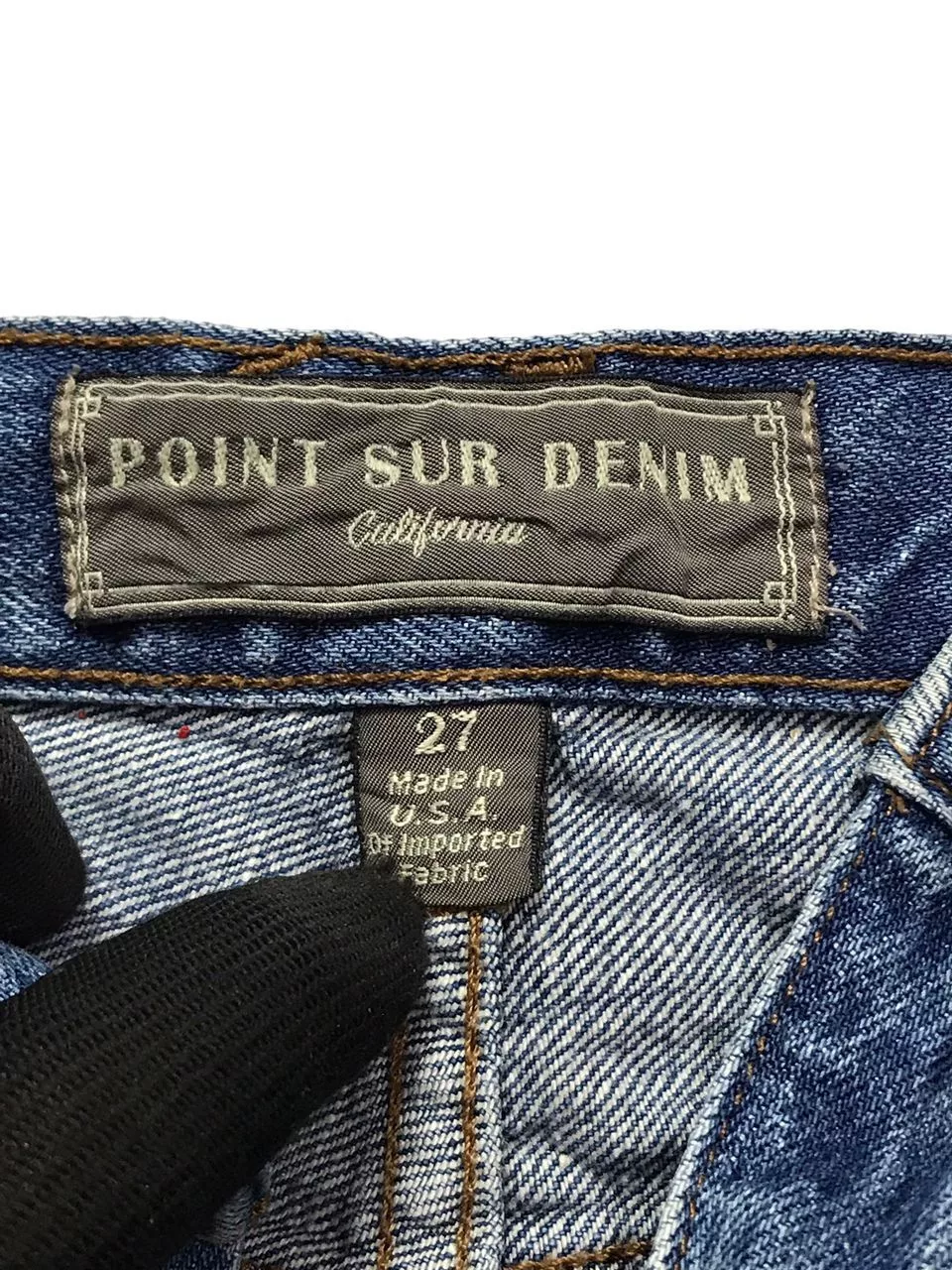Vintage Denim Vintage Point Sur Denim Blue