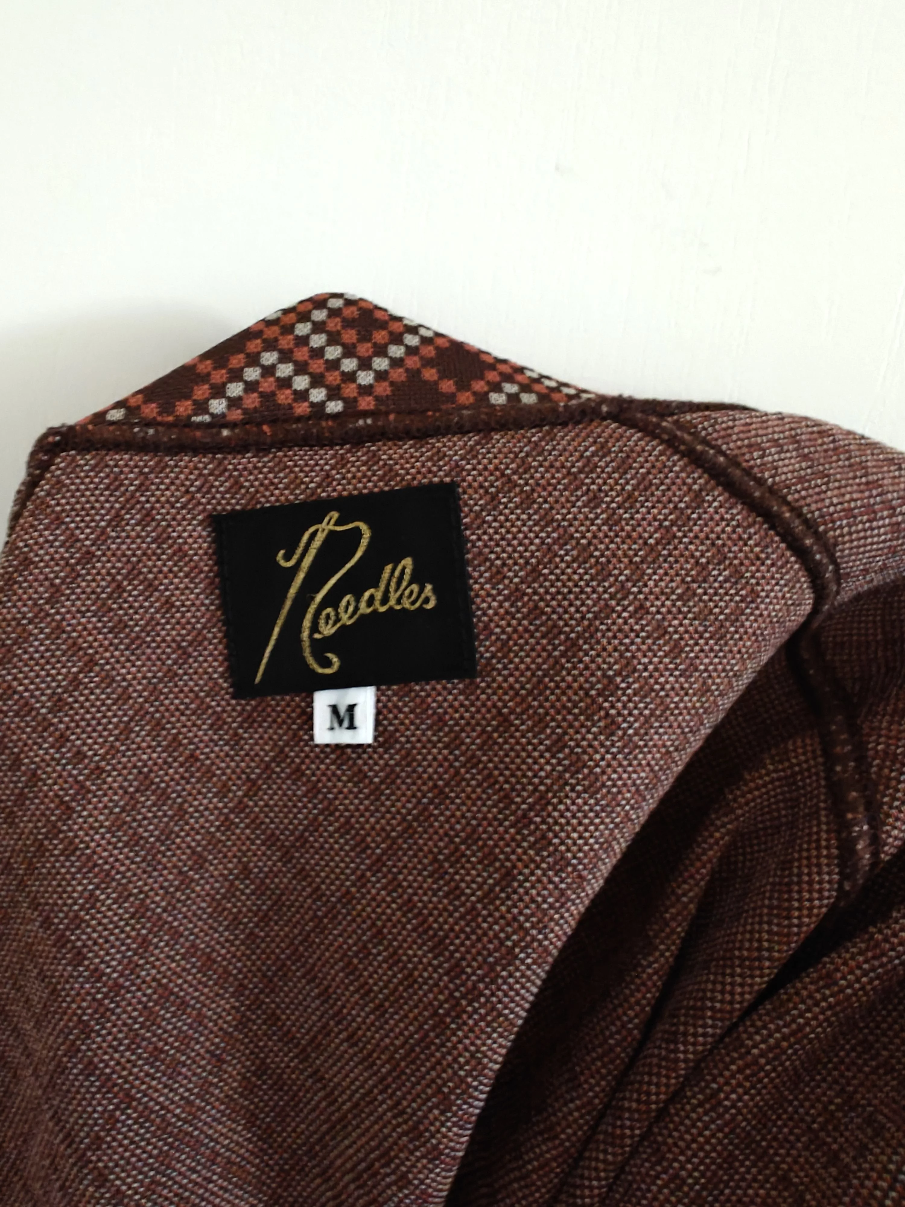 Needles Light Jackets Needles Track Jacket jacquard Brown