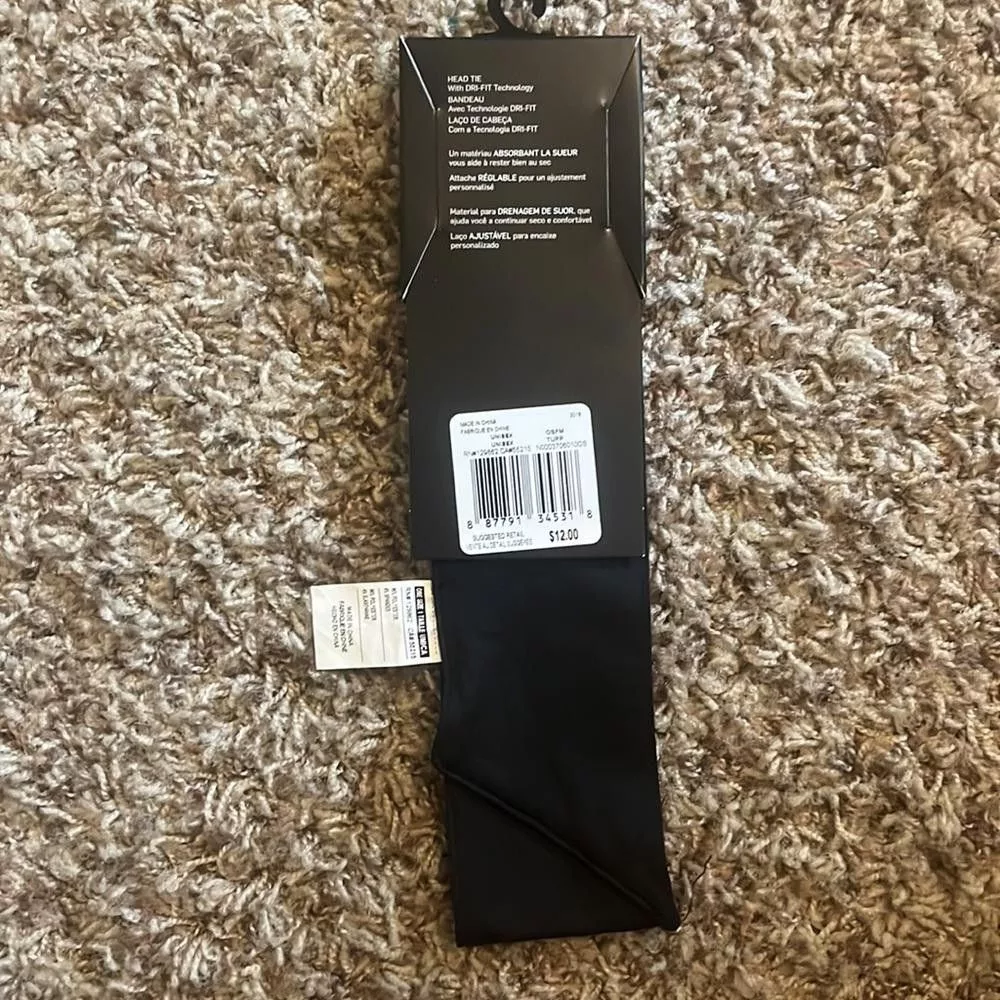 Nike Miscellaneous Nike Dry Head Tie Black