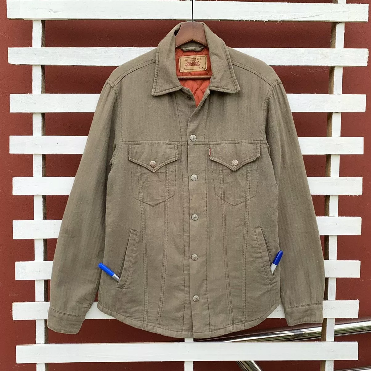 Levi's Light Jackets Levi's × Levi's Vintage Clothing Vintage Levis Western Quilted linen Jacket Button Up Multi