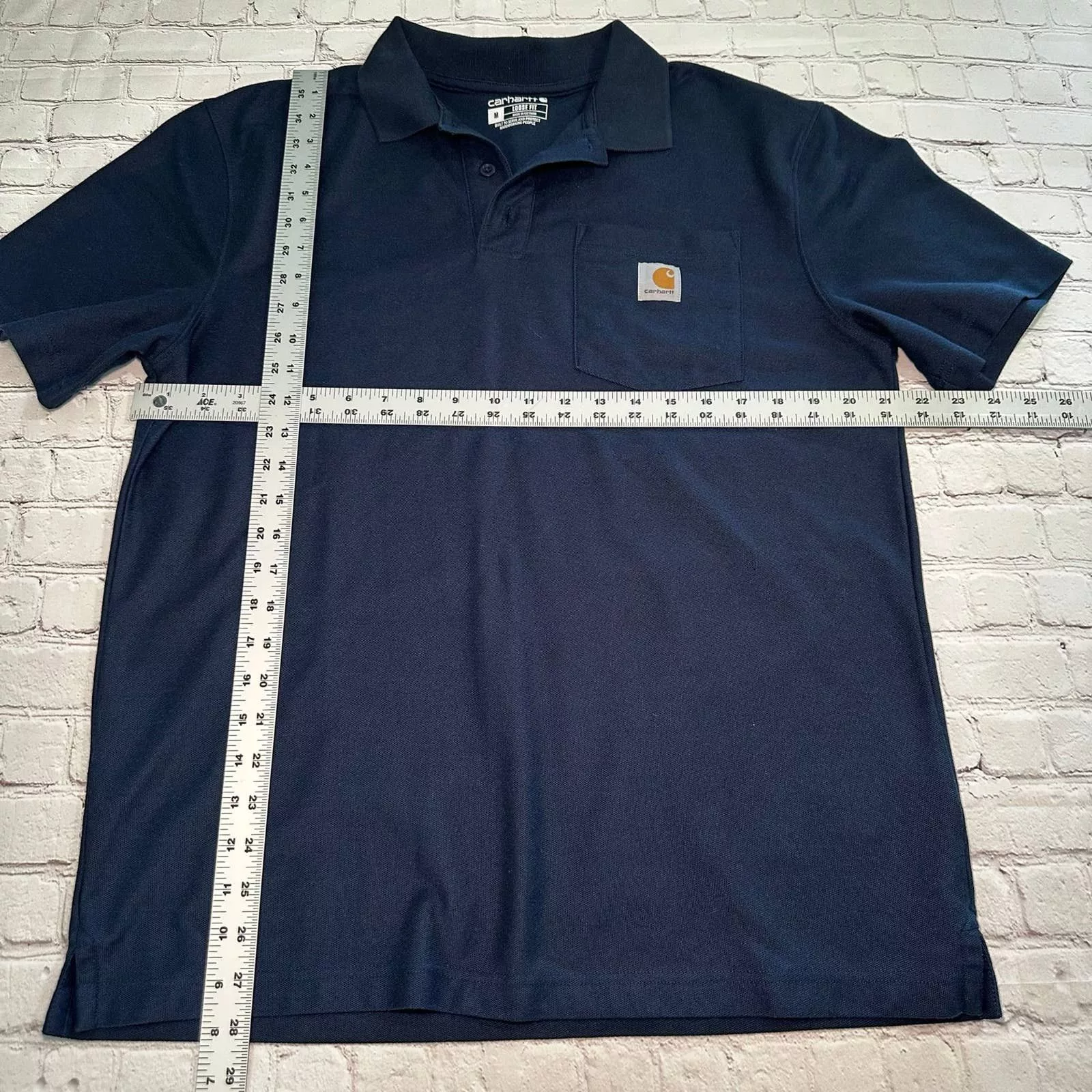 Carhartt Short Sleeve T Shirts Carhartt polo size medium Blue