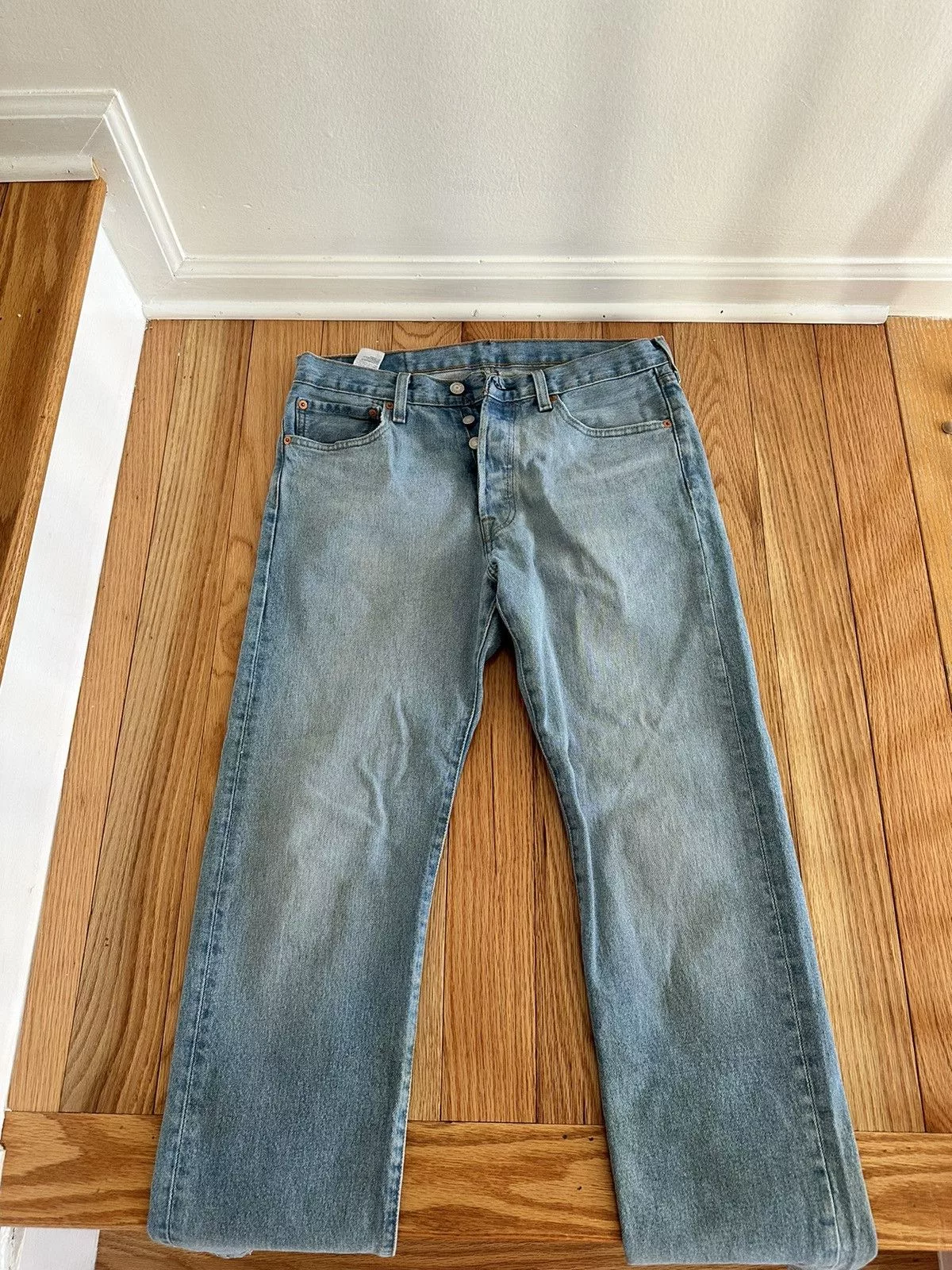 Levi's Denim Levi's 501 Light Blue Denim