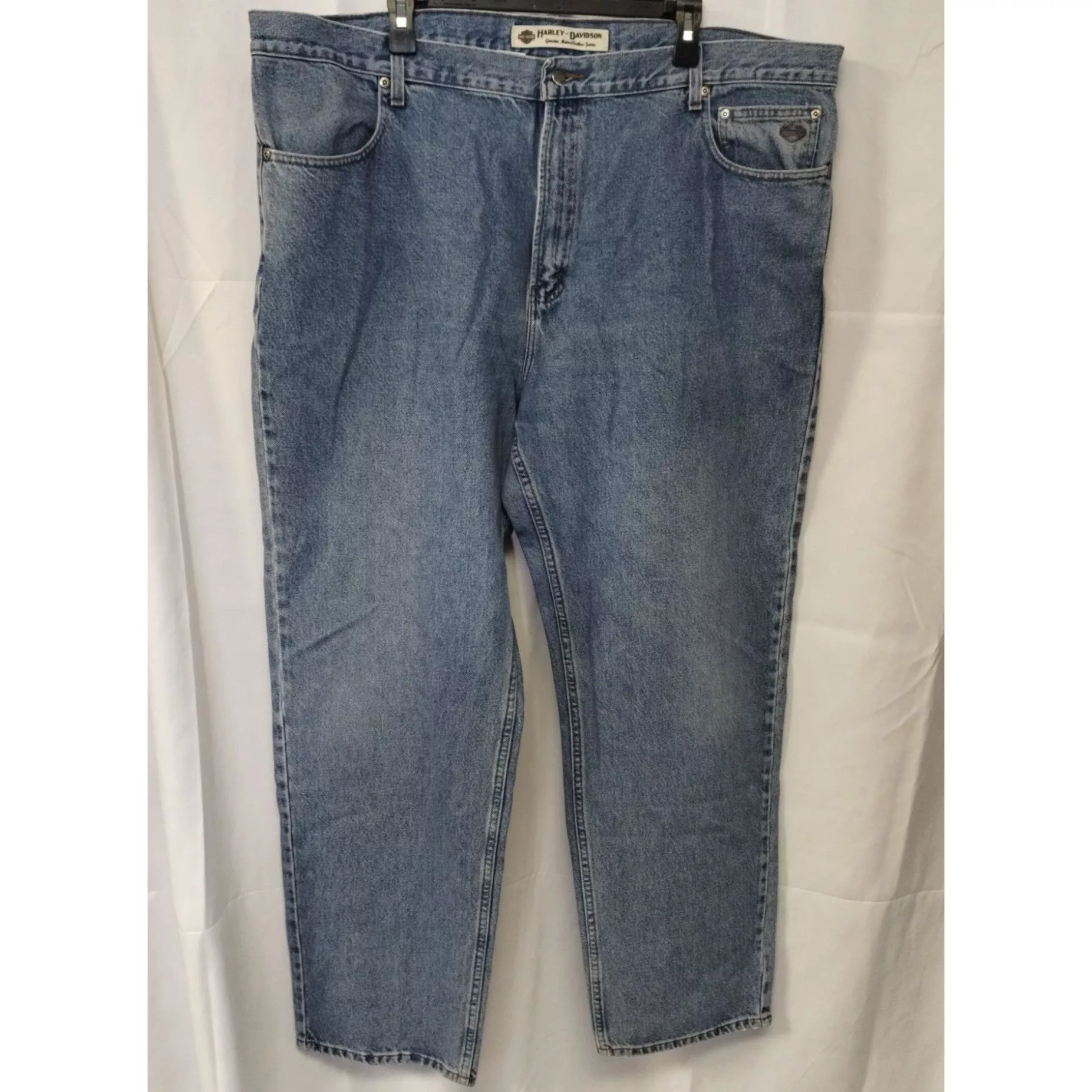 Harley Davidson Denim Harley Davidson Men's Blue Pants/Jeans/Straight Leg 44x34 SK