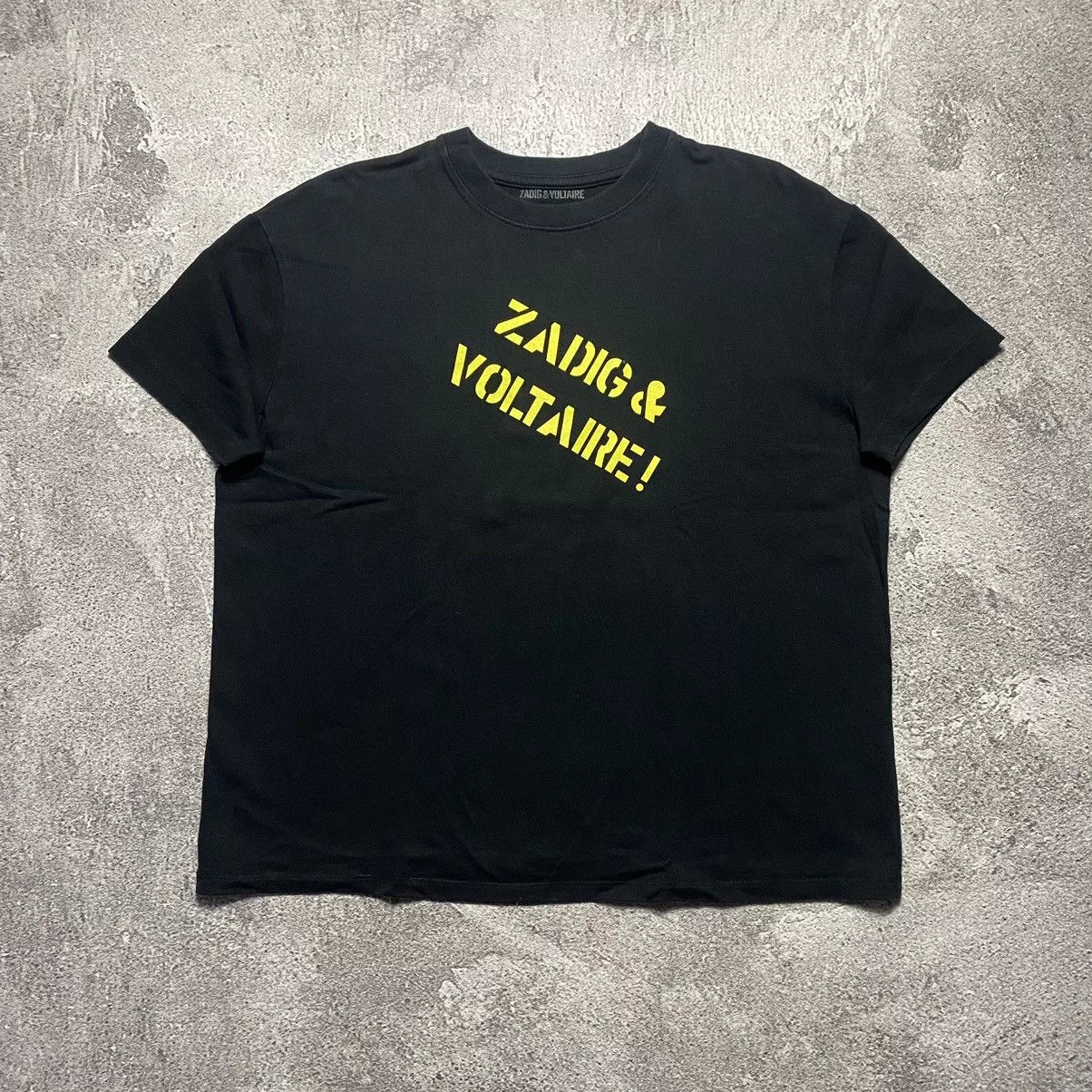 Designer Short Sleeve T Shirts Designer × Zadig & Voltaire Zadig & Voltaire Backstage Team NYC Black