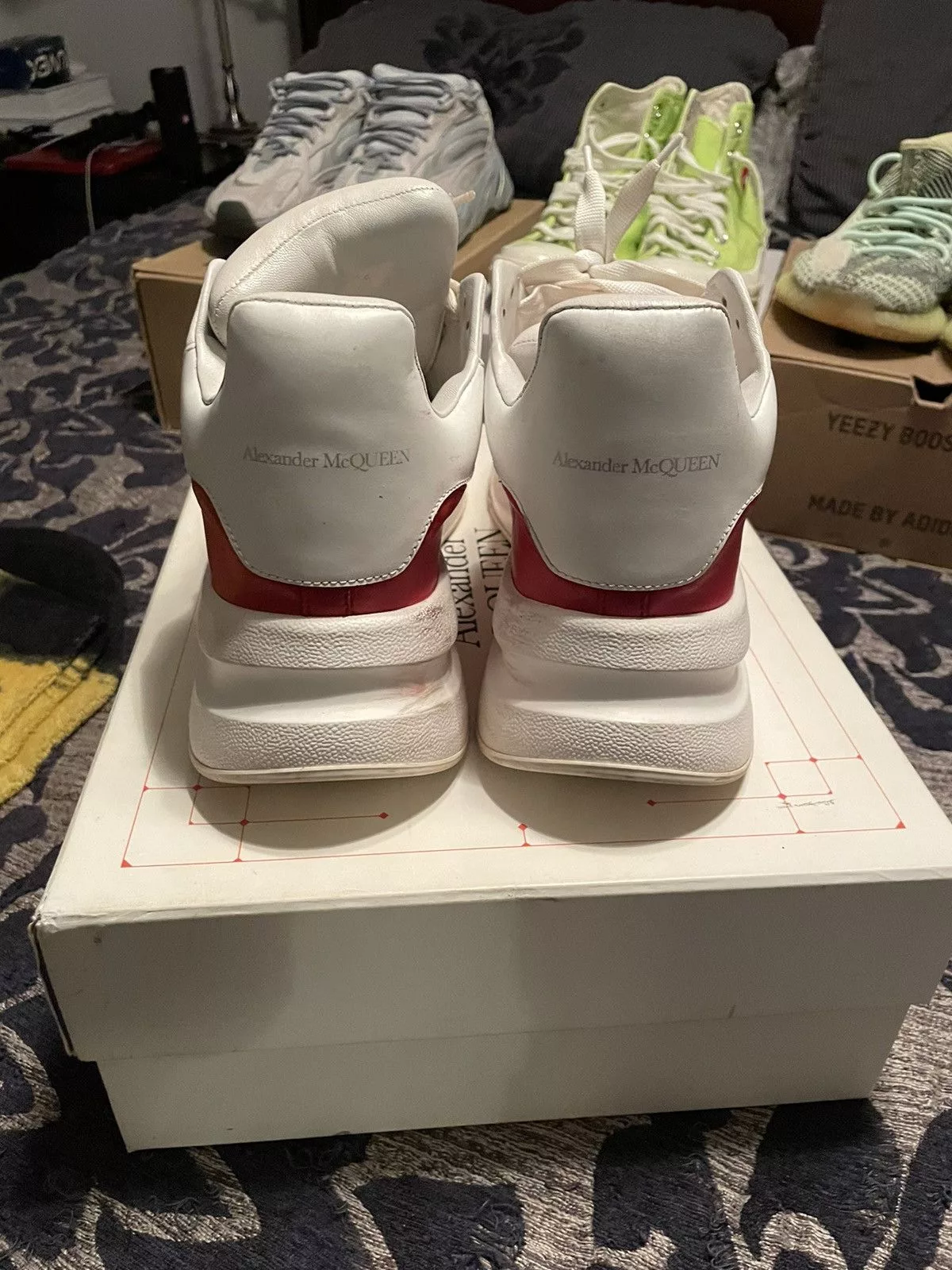 Alexander McQueen Low Top Sneakers Alexander McQueen sneaker Red