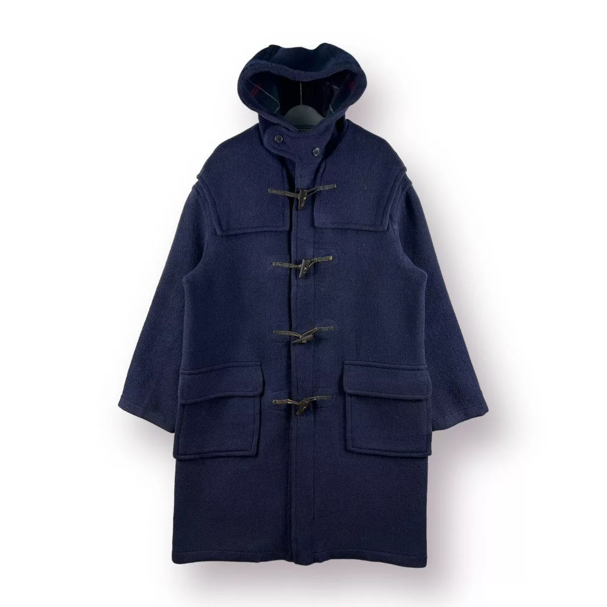 Gloverall Heavy Coats Gloverall × New England Outerwear × Vintage 🔥 VTG ENGLAND GLOVERALL wool duffle coat Blue
