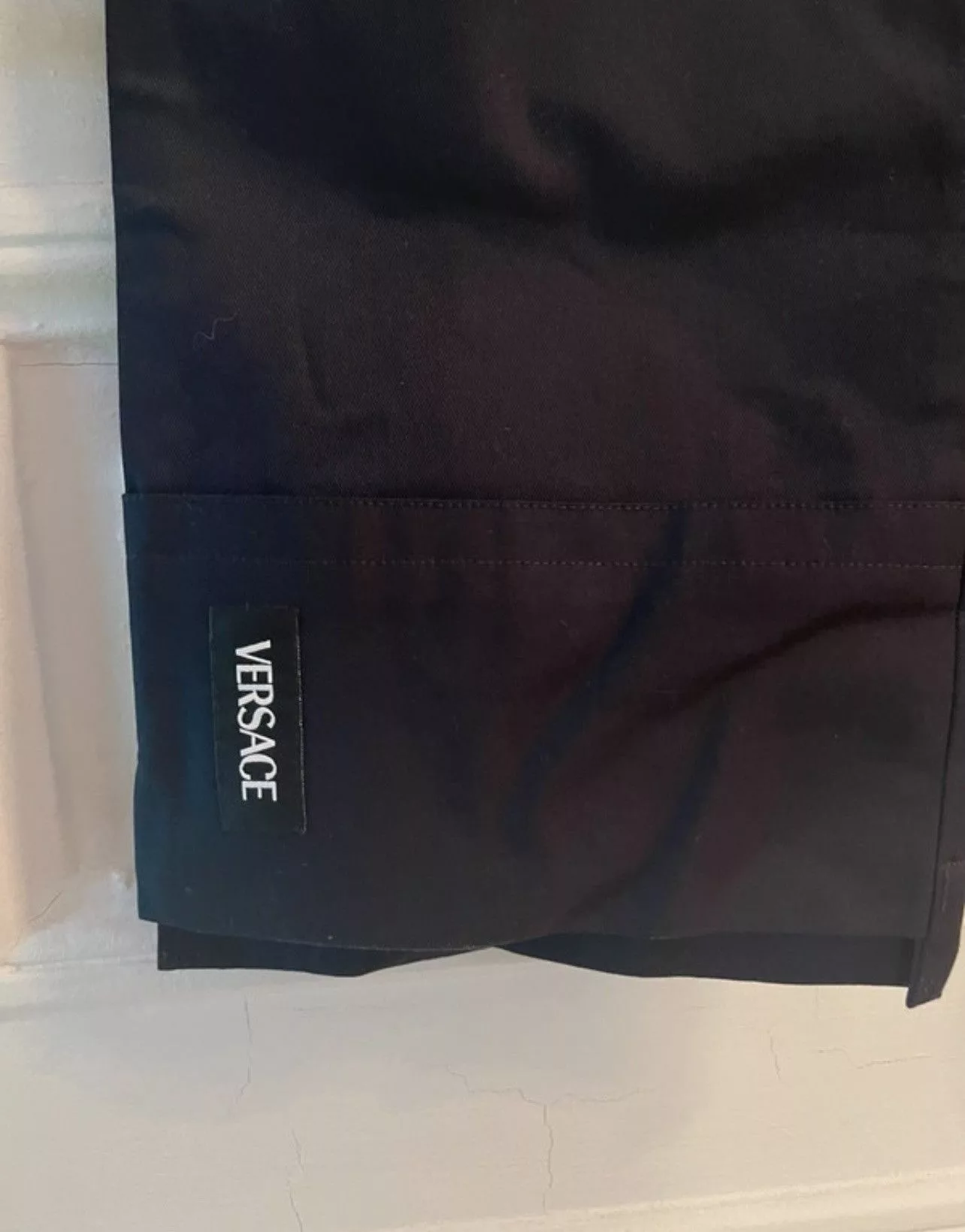 Versace Casual Pants Versace Cargo Pants Blue