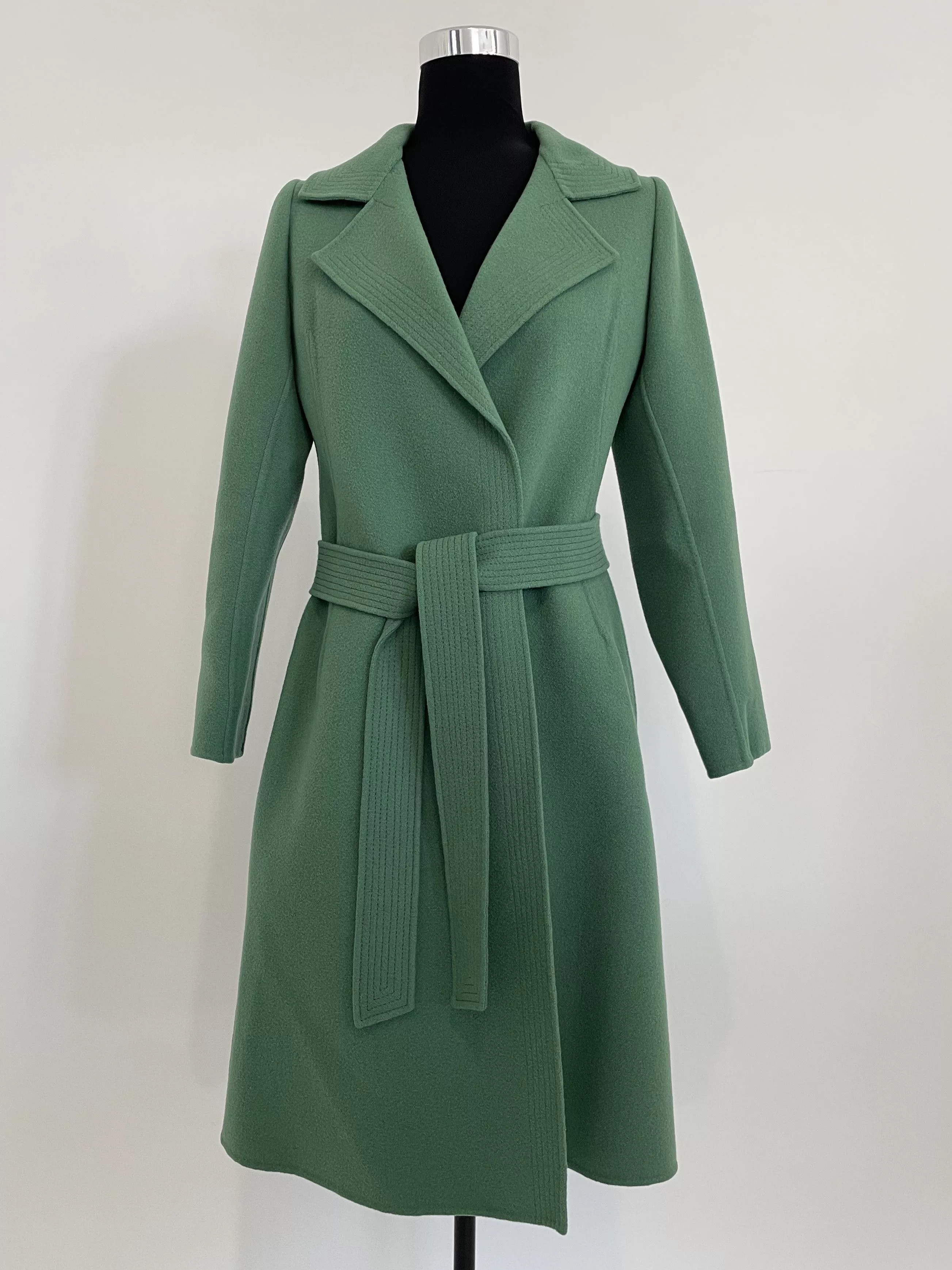 Givenchy Coats Givenchy × Vintage Runway Fall Winter 1973 Givenchy wool coat Green
