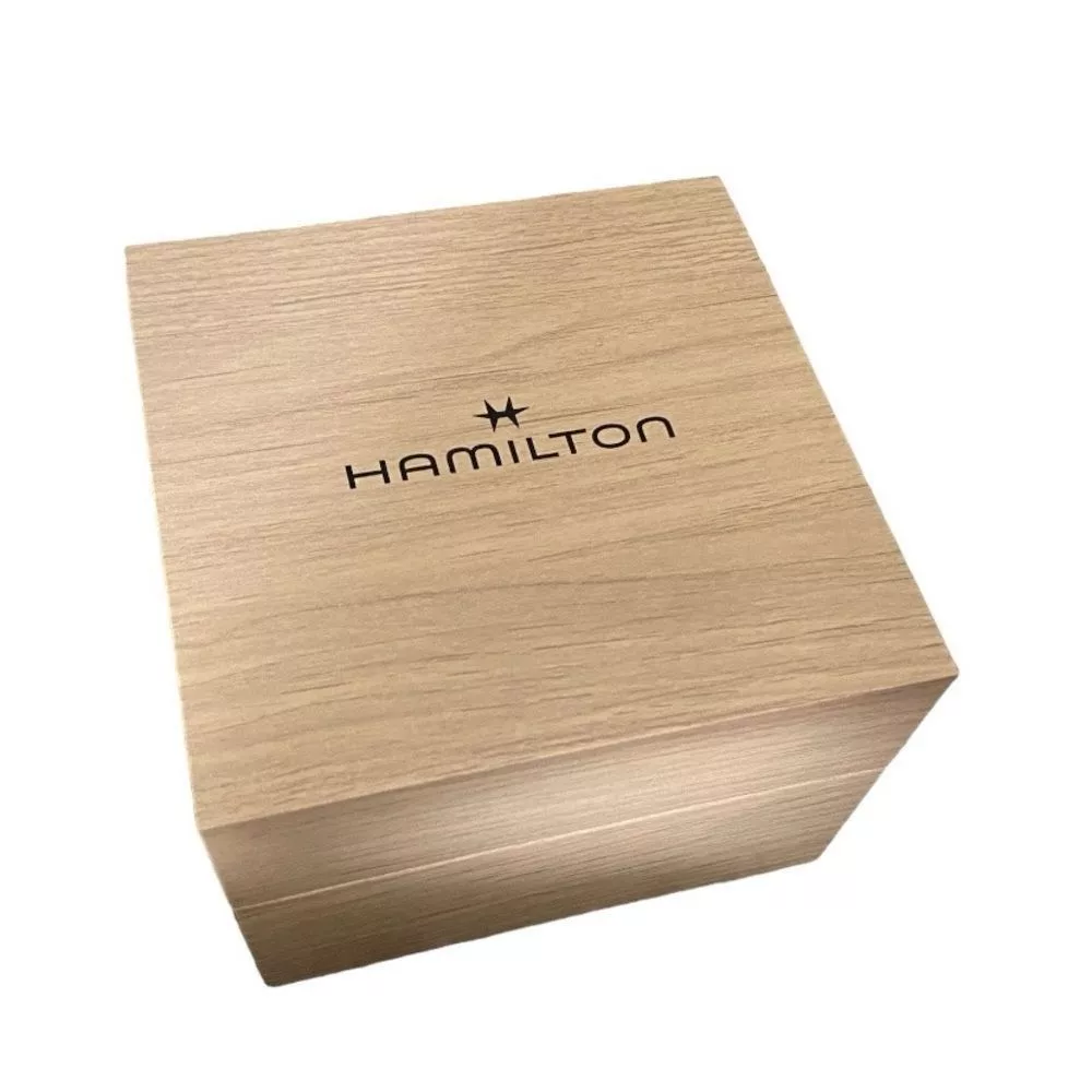 Hamilton Miscellaneous Hamilton Watch wooden storage box / gift box Black
