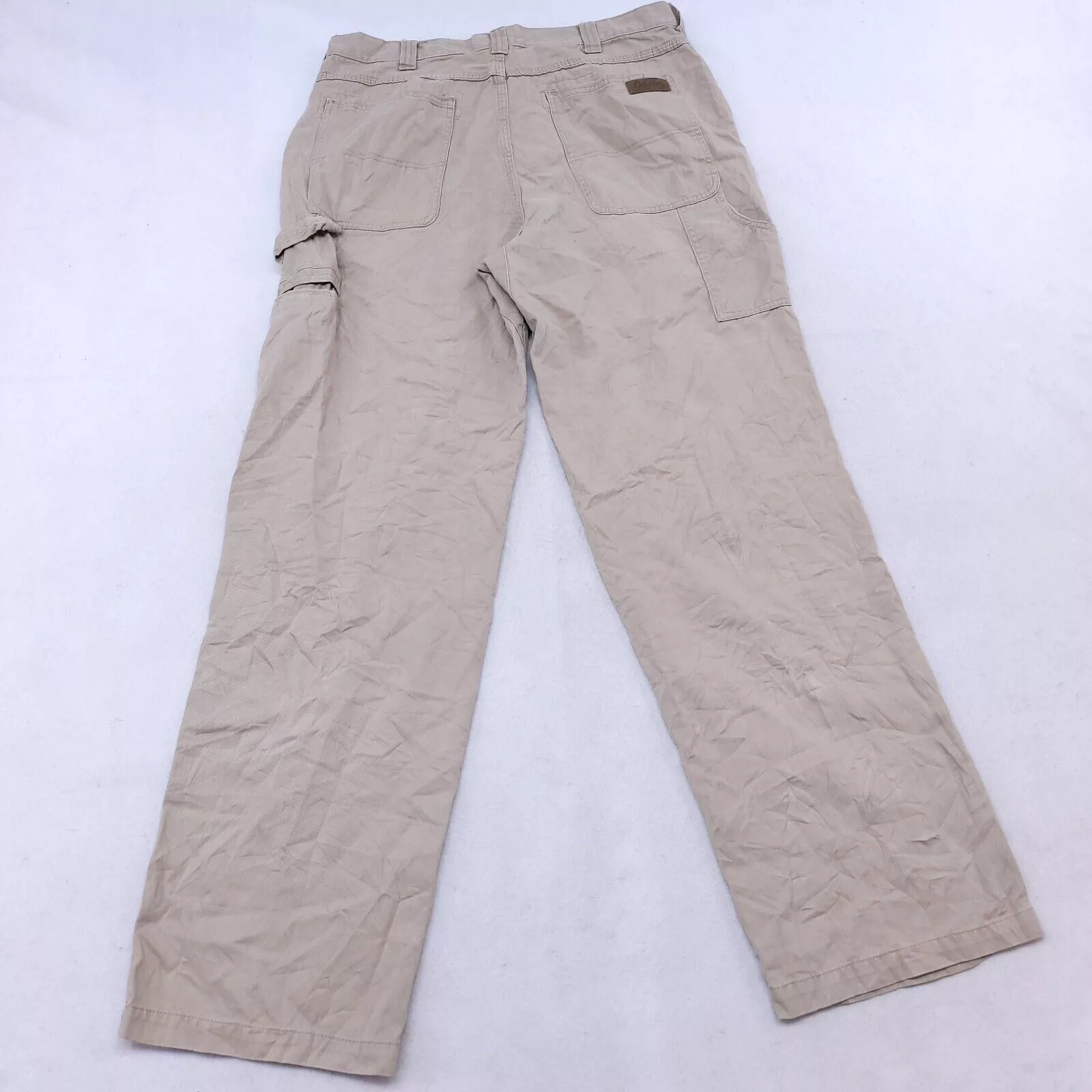 Cabelas Pants Cabelas Medium Wash Button Chino Pants Mens Size 33/34 Beige Brown