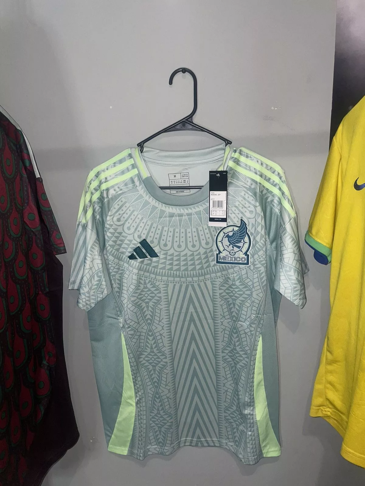 Adidas Jerseys Adidas México Away Fan Version New Green