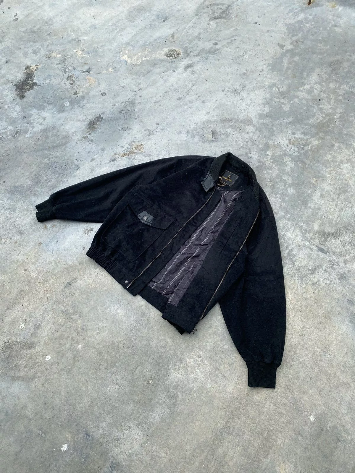 Giovanni Valentino Light Jackets Giovanni Valentino Jacket Black