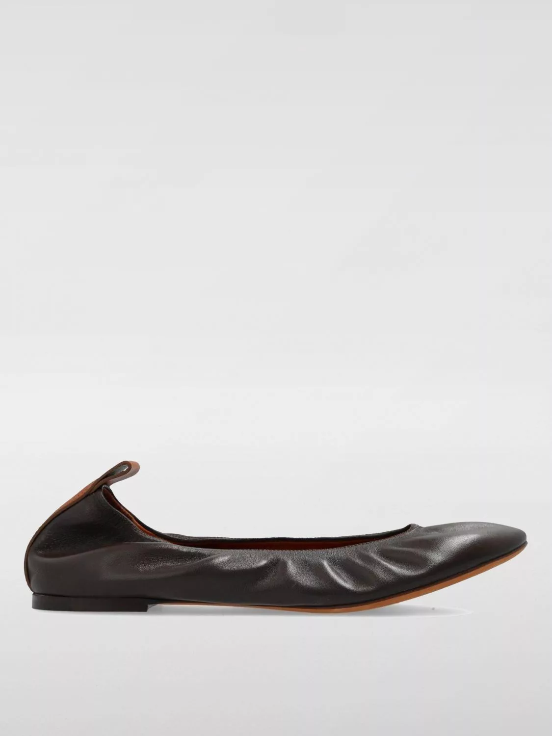 Lanvin Flats Lanvin Ballet Flat Woman Brown Multi