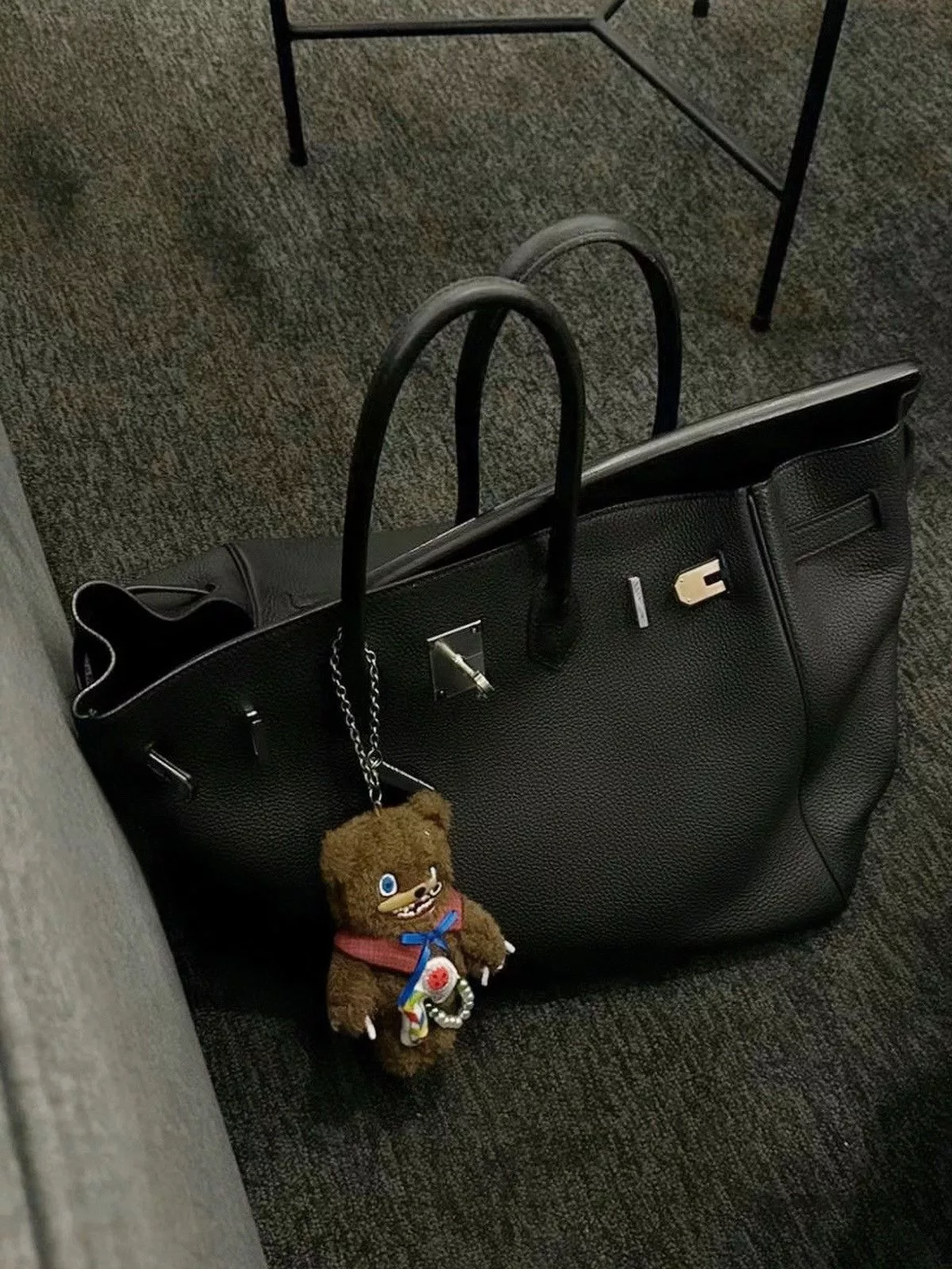 Universal Studios Miscellaneous Universal Studios Limited Edition Hami-Kuma Horror Plush Teddy Bear Keychain Brown