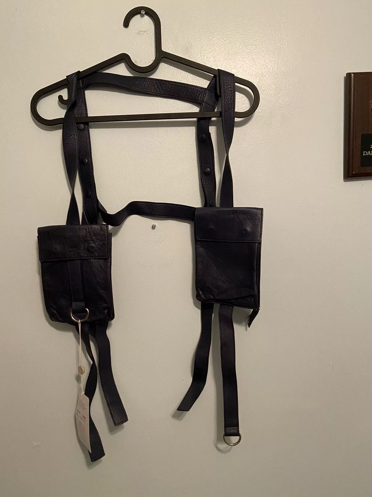 Ambush Design Miscellaneous Ambush Design Ambush Nobo Leather Vest/Harness Blue