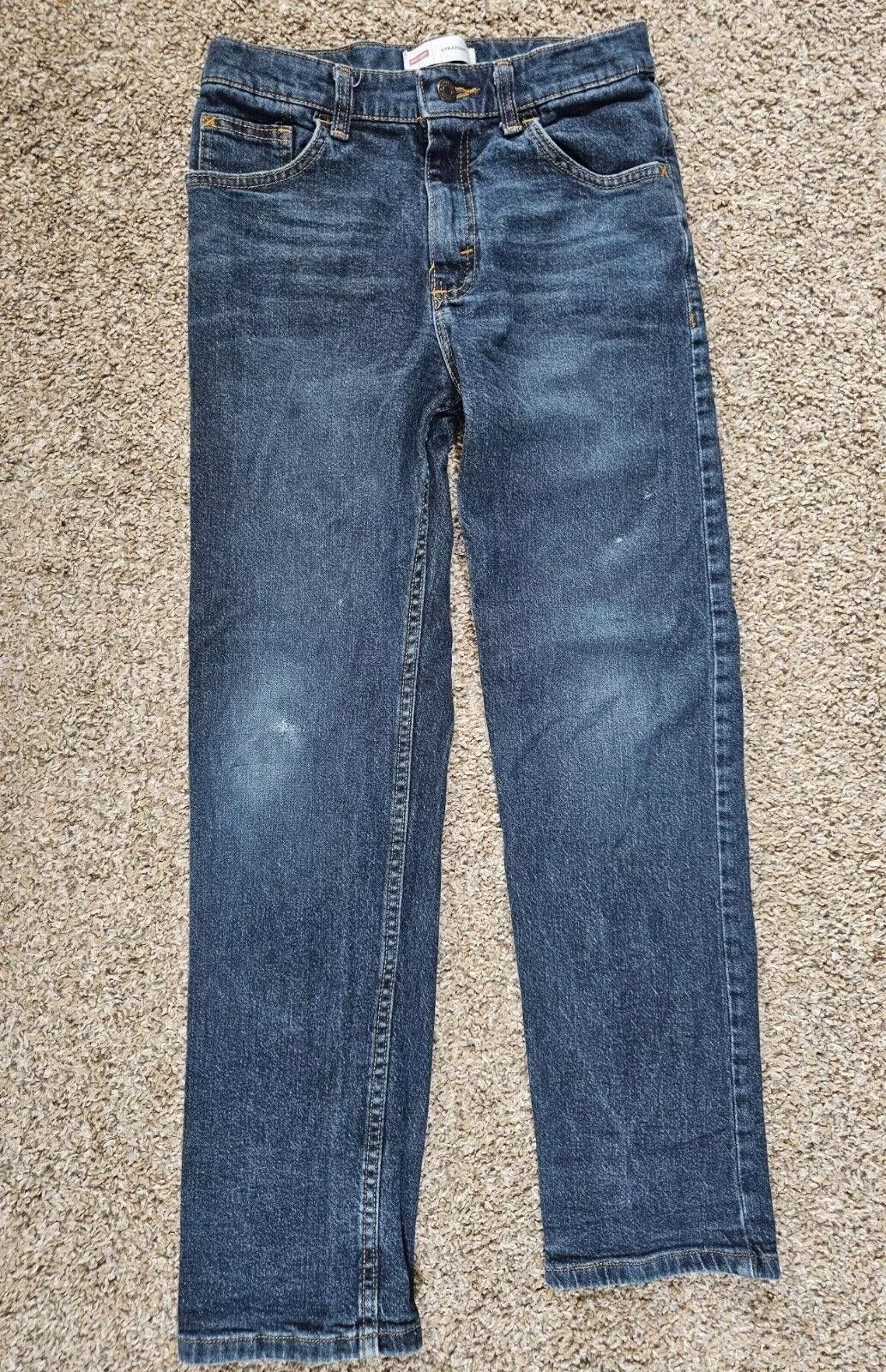 Wrangler Denim Wrangler Straight Fit Boys 14 Reg Jeans Blue