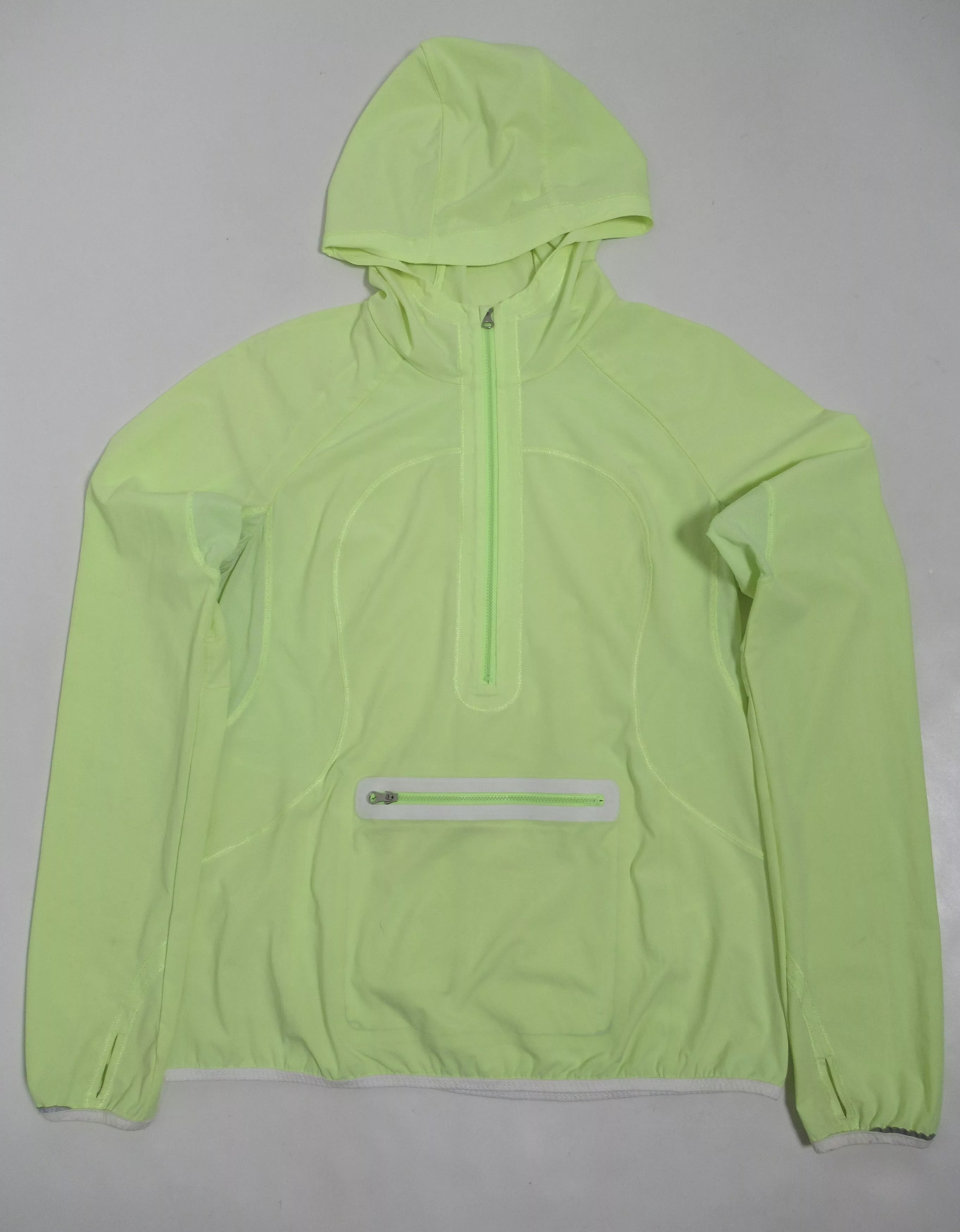 Lululemon Bombers Lululemon Women's Run Stash & Dash Pullover Faded Zap Multi