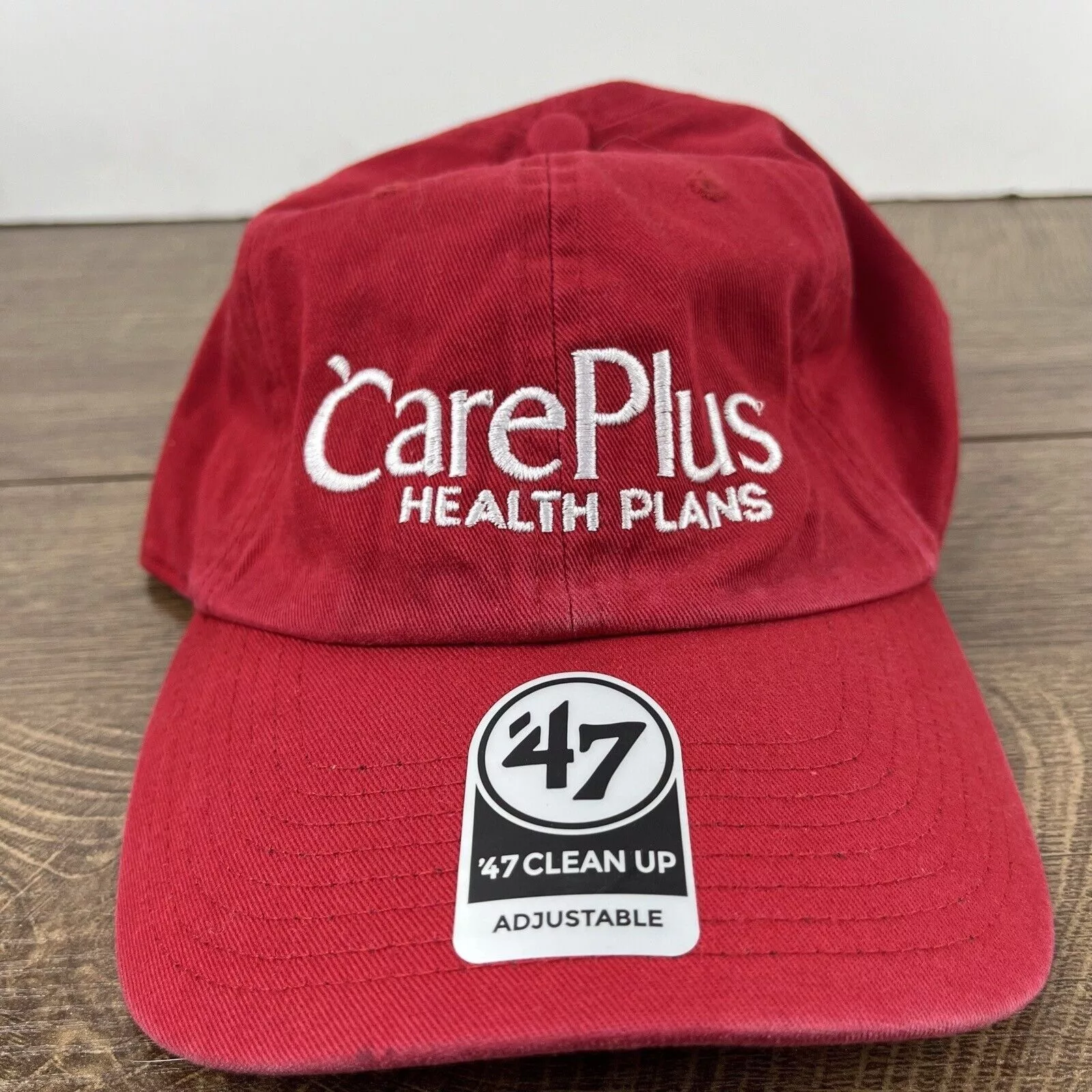 Other Hats Other Care Plus Health Plans Hat '47 Brand Hat Red Adjustable Hat