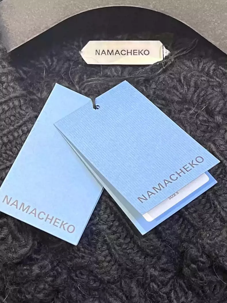 Namacheko Sweaters Knitwear Namacheko 23FW sweater Blue